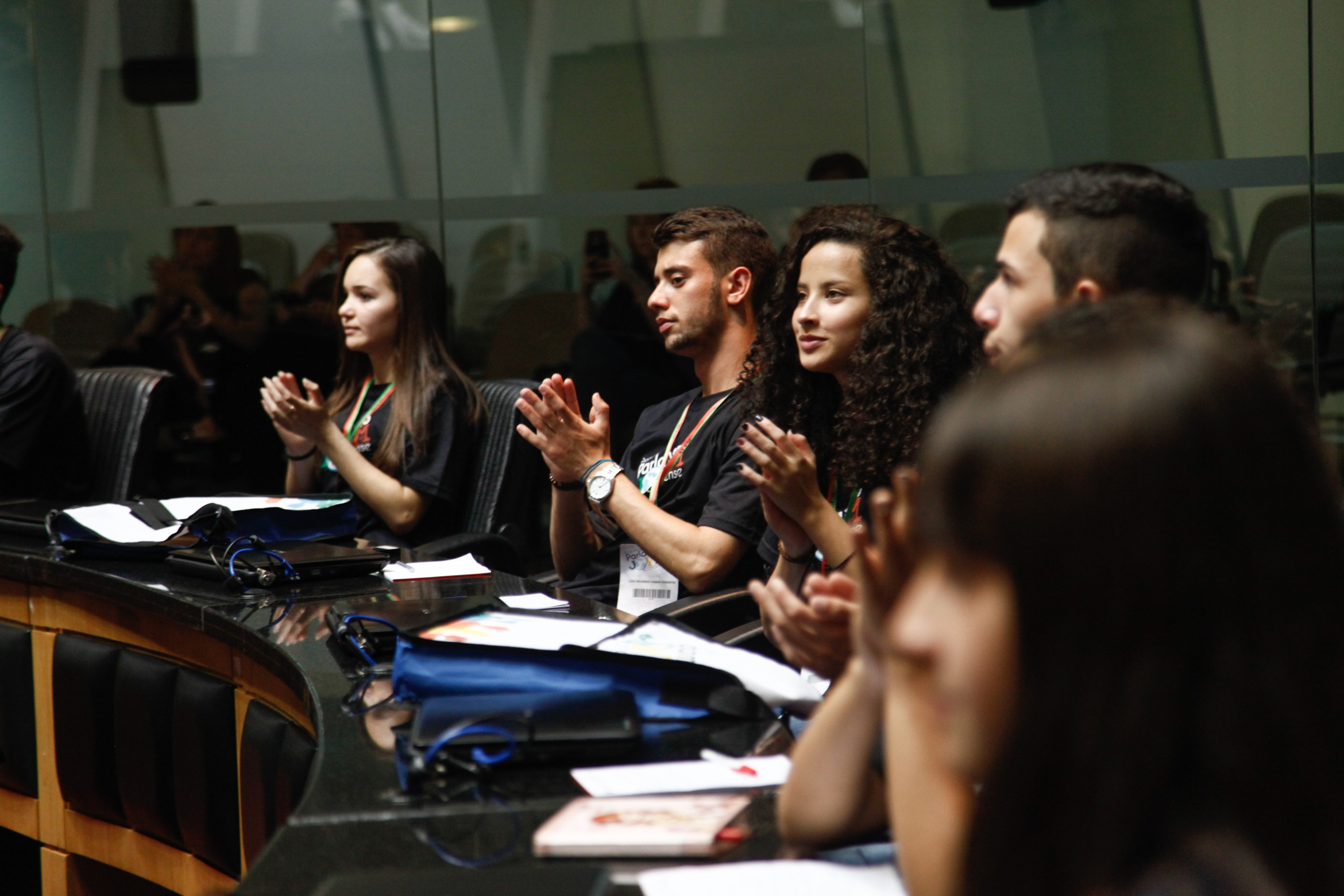 Cerimônia de Posse do Parlamento Jovem. Foto: Karina Ferreira / Agência AL