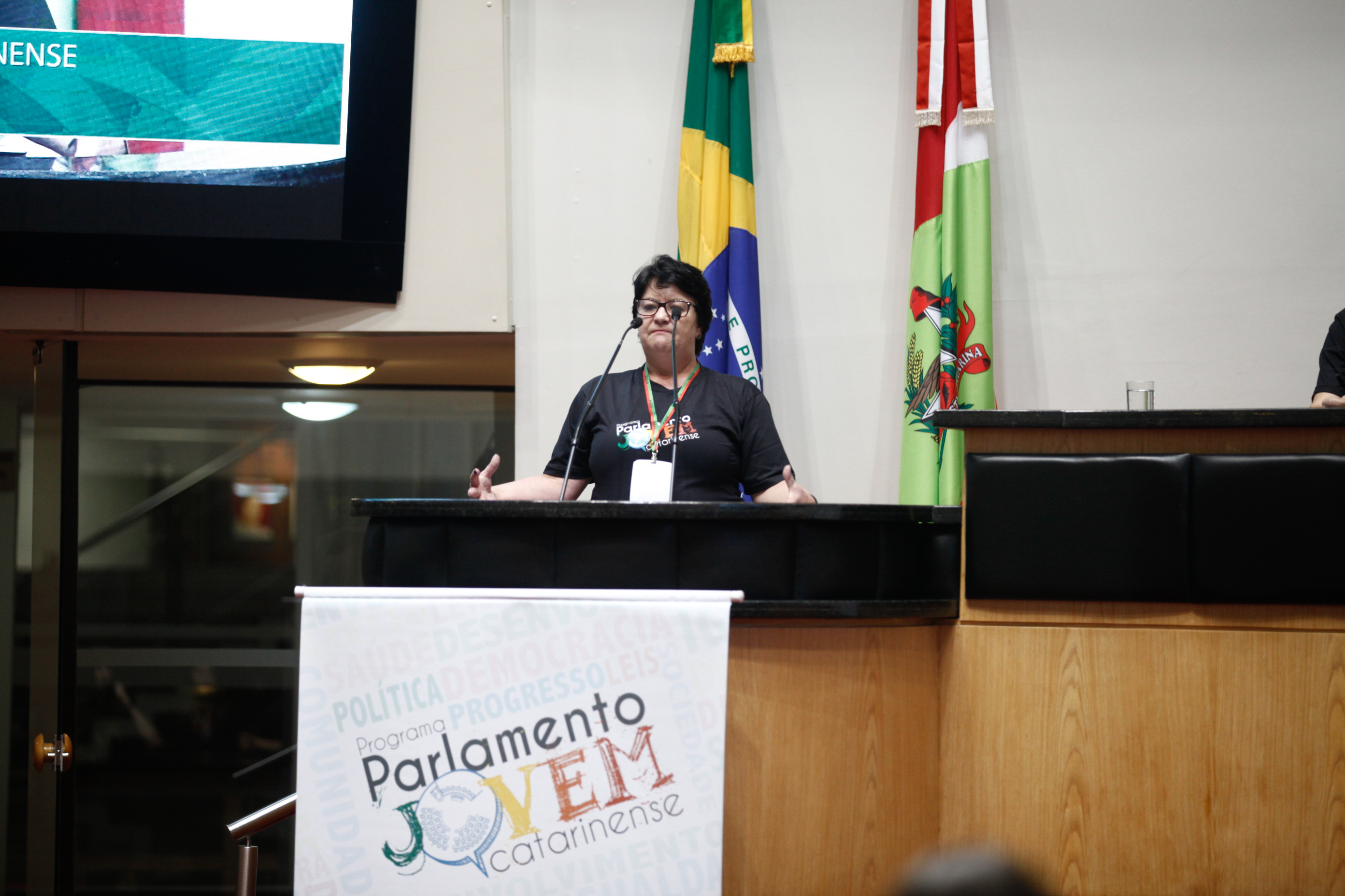 Cerimônia de Posse do Parlamento Jovem. Foto: Karina Ferreira / Agência AL