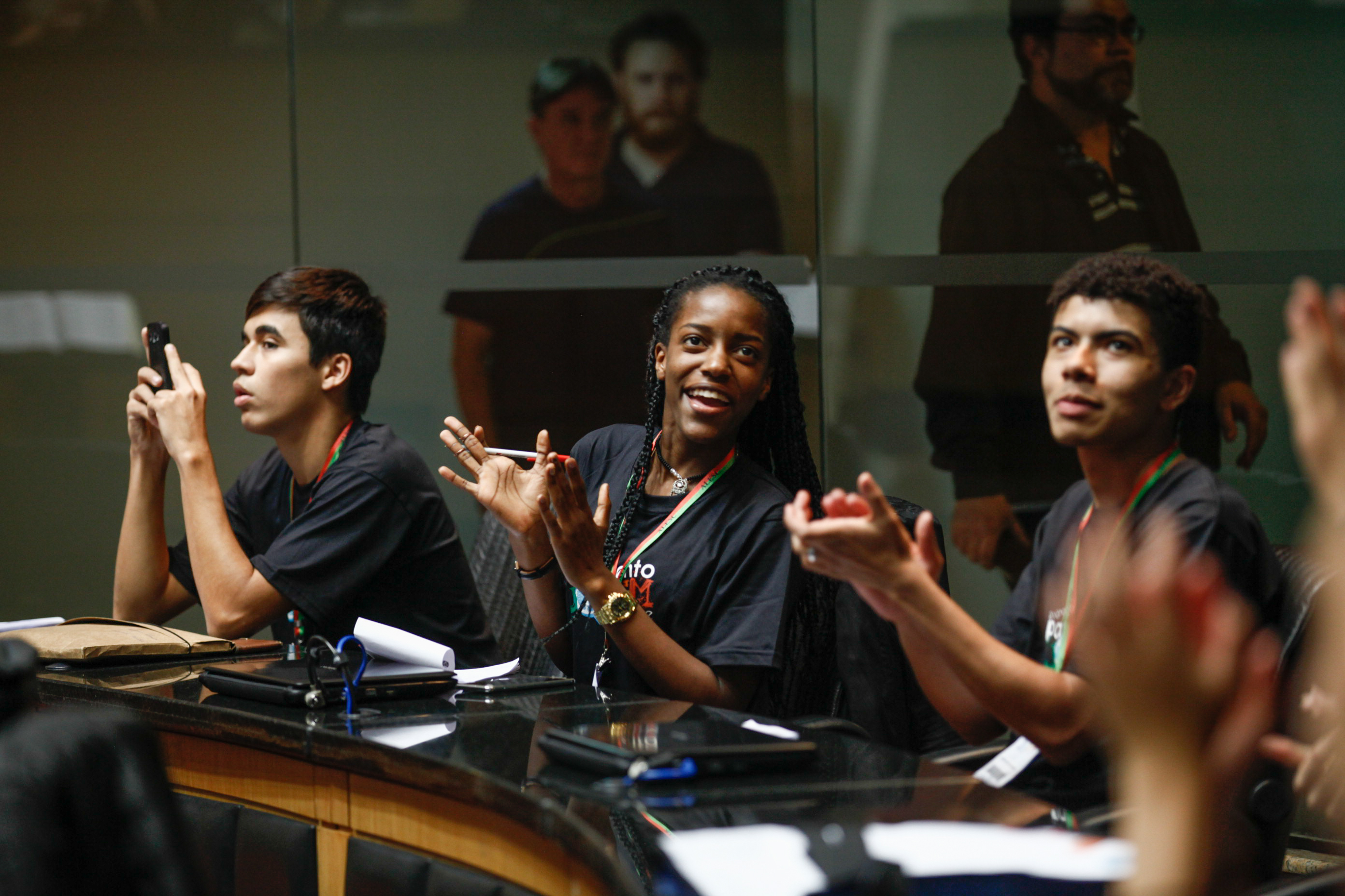 Cerimônia de Posse do Parlamento Jovem. Foto: Karina Ferreira / Agência AL