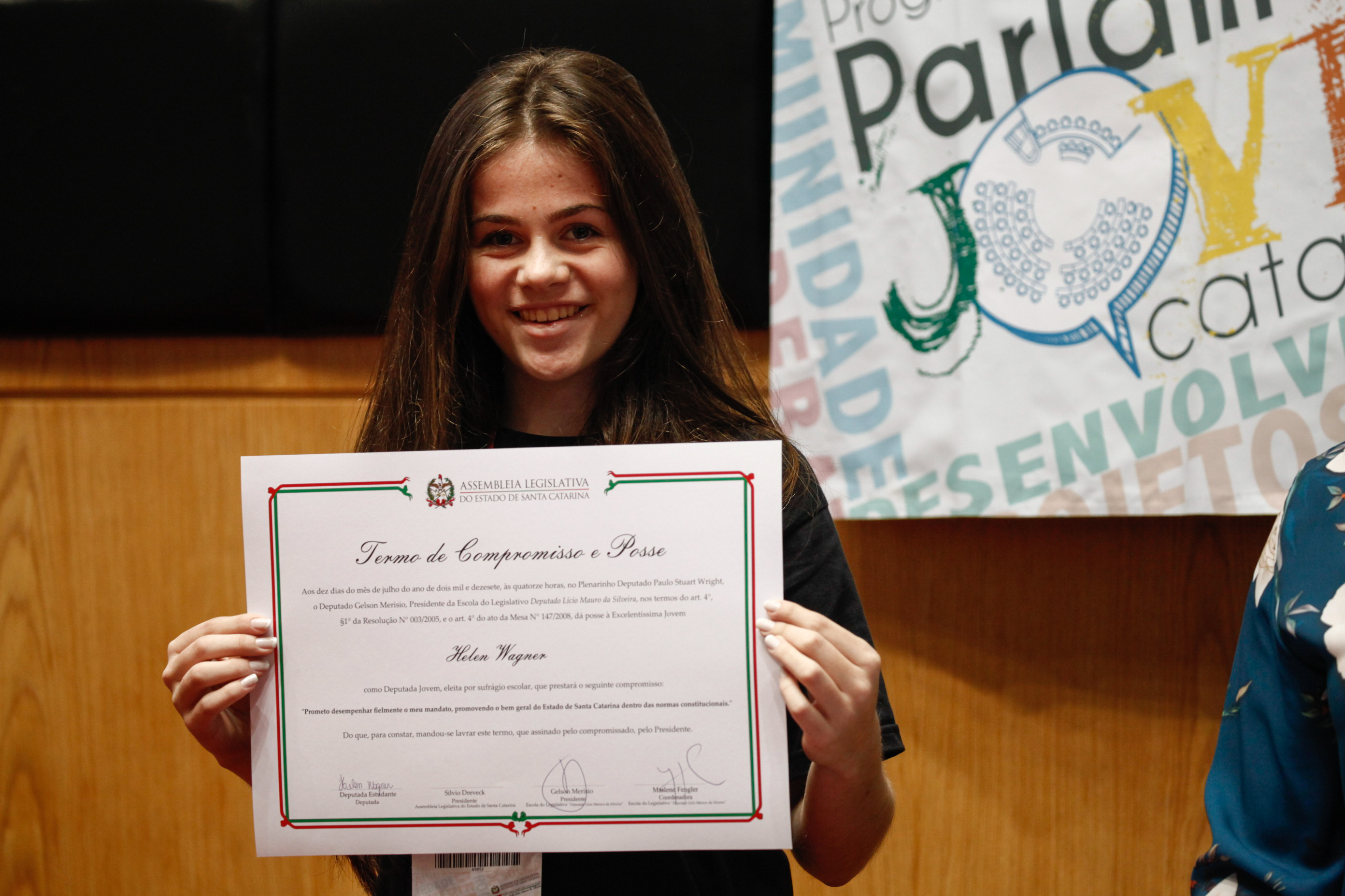 Cerimônia de Posse do Parlamento Jovem. Foto: Karina Ferreira / Agência AL