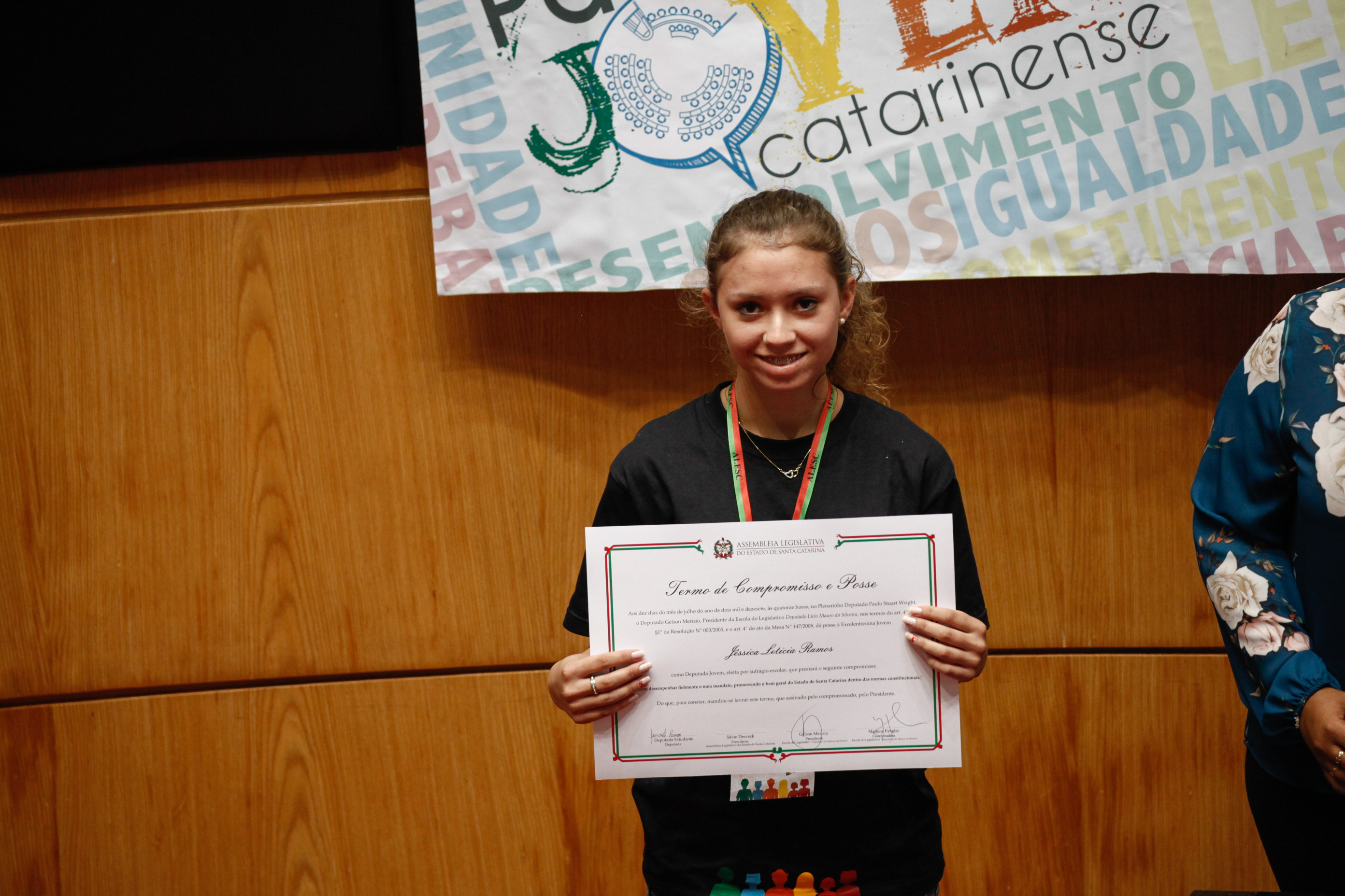 Cerimônia de Posse do Parlamento Jovem. Foto: Karina Ferreira / Agência AL