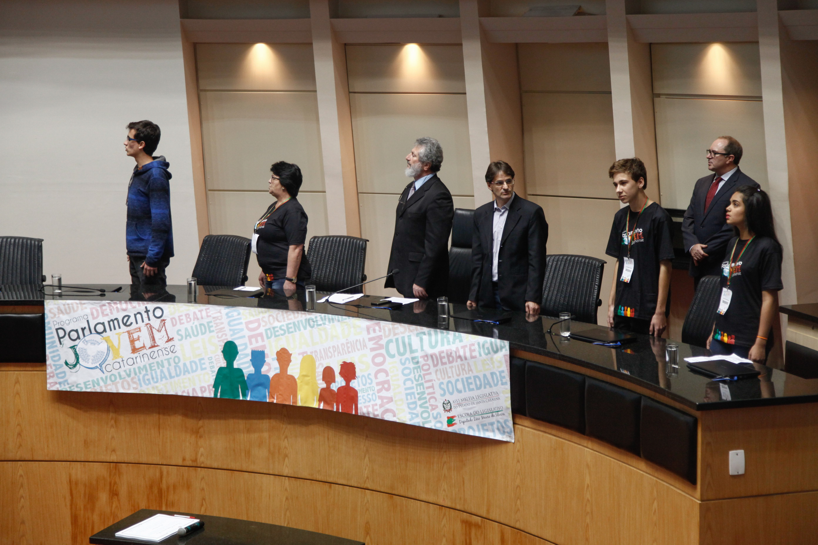 Cerimônia de Posse do Parlamento Jovem. Foto: Karina Ferreira / Agência AL