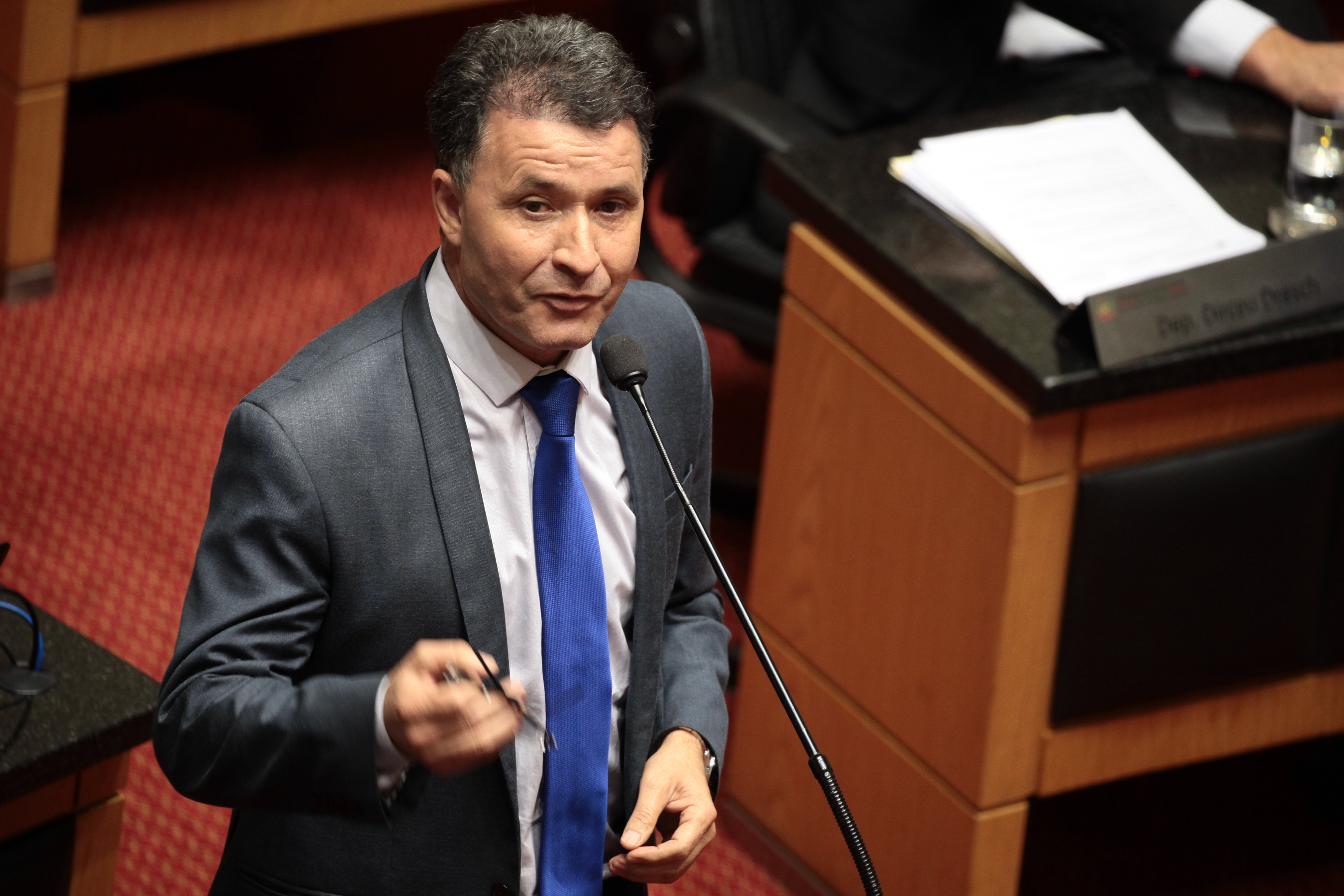 Sessão Ordinária. Deputado Darci de Matos (PSD) - Foto: Miriam Zomer / Agência AL