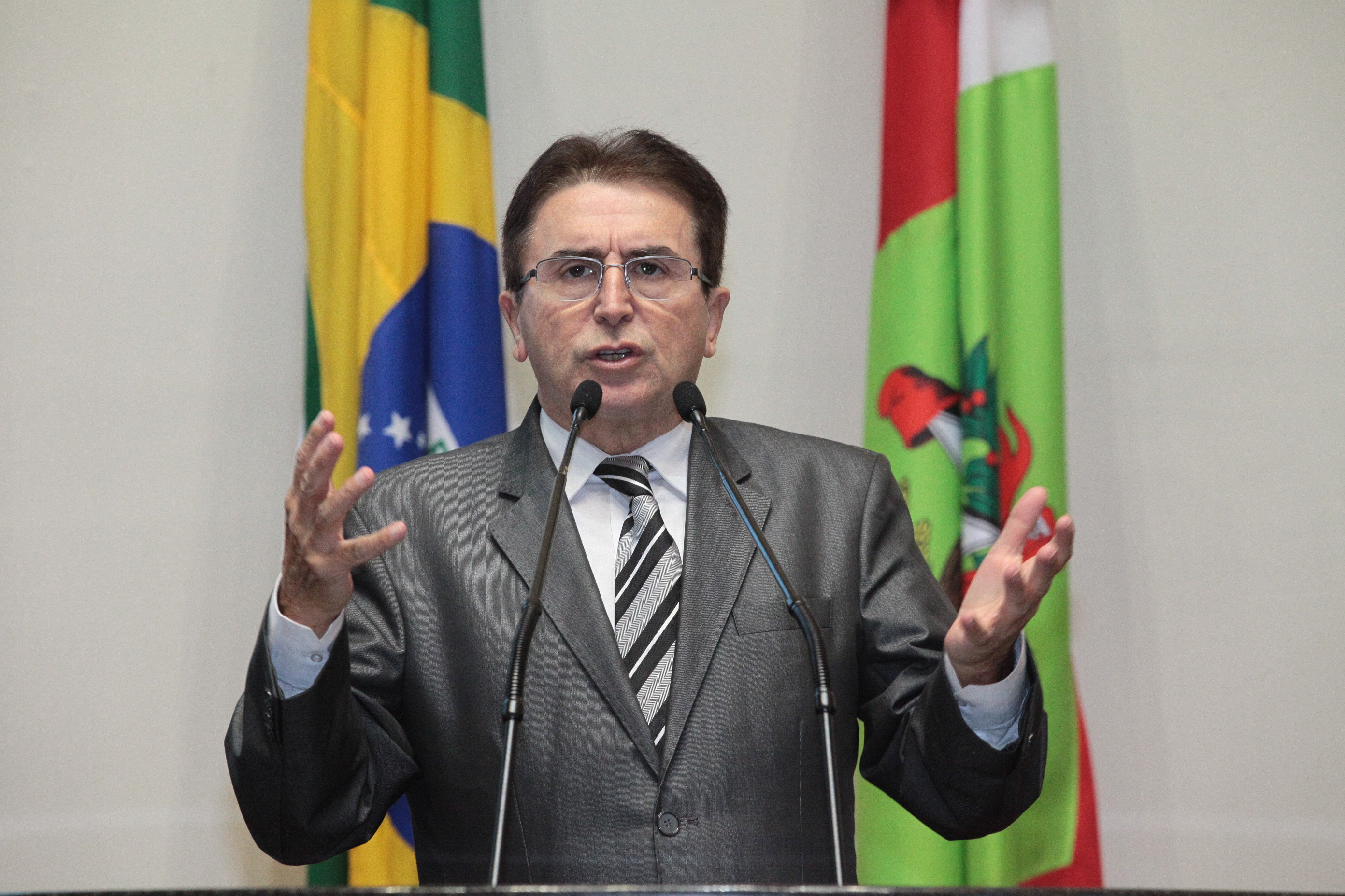 Deputado Antônio Aguiar (PMDB). Sessão Ordinária. Foto: Solon Soares / Agência AL