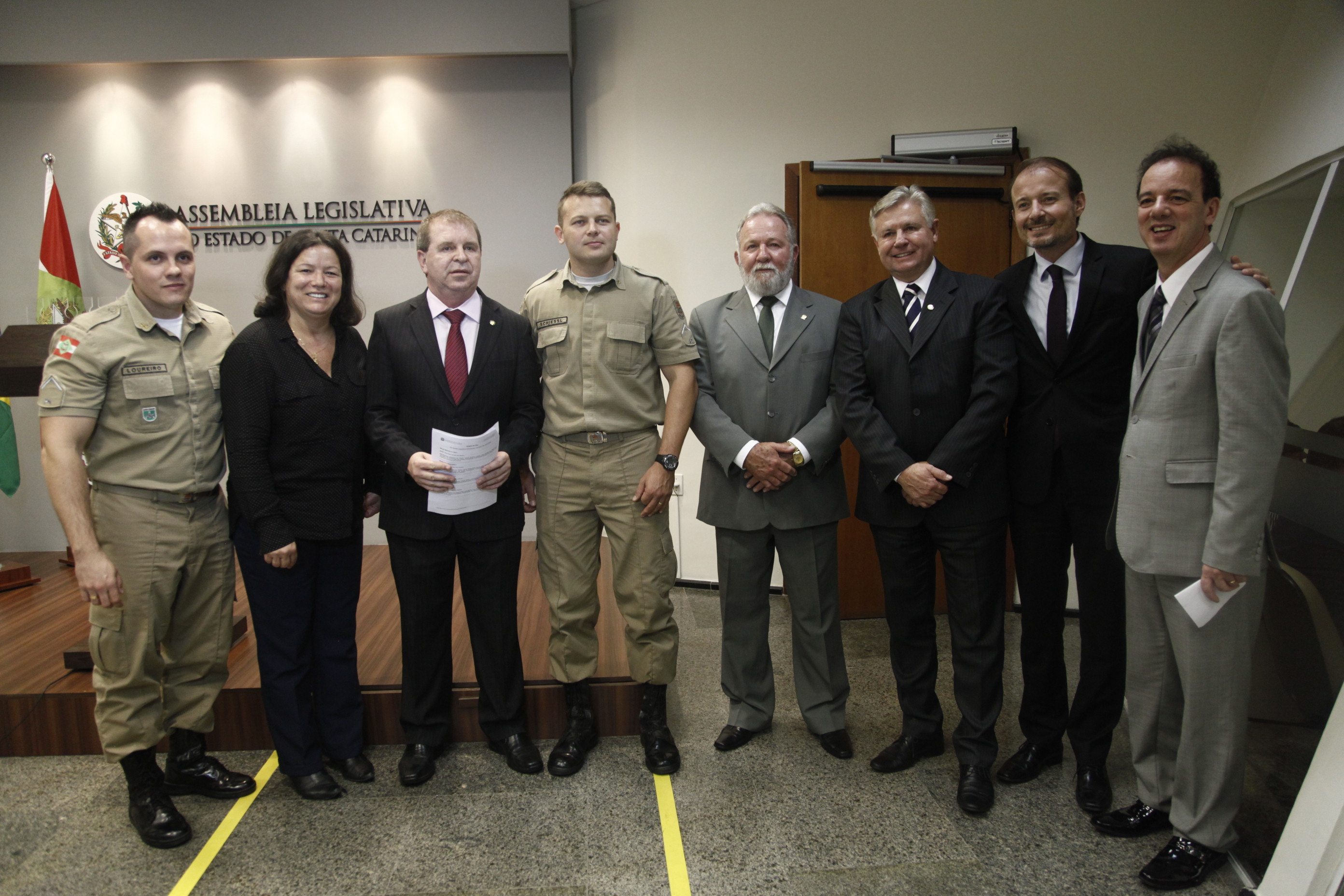 Homenagem aos Policiais Militares