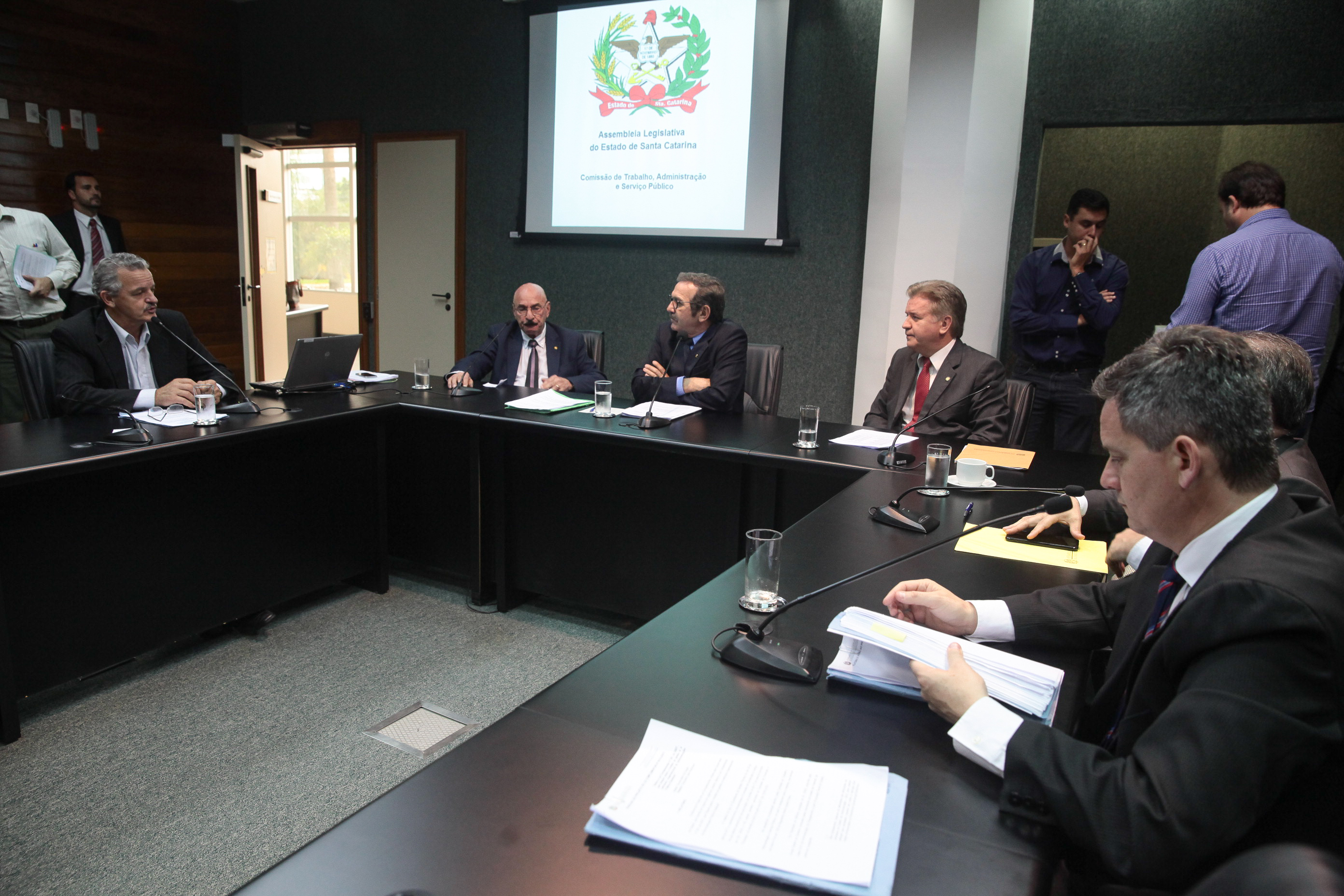 Reunião da Comissão de Trabalho.