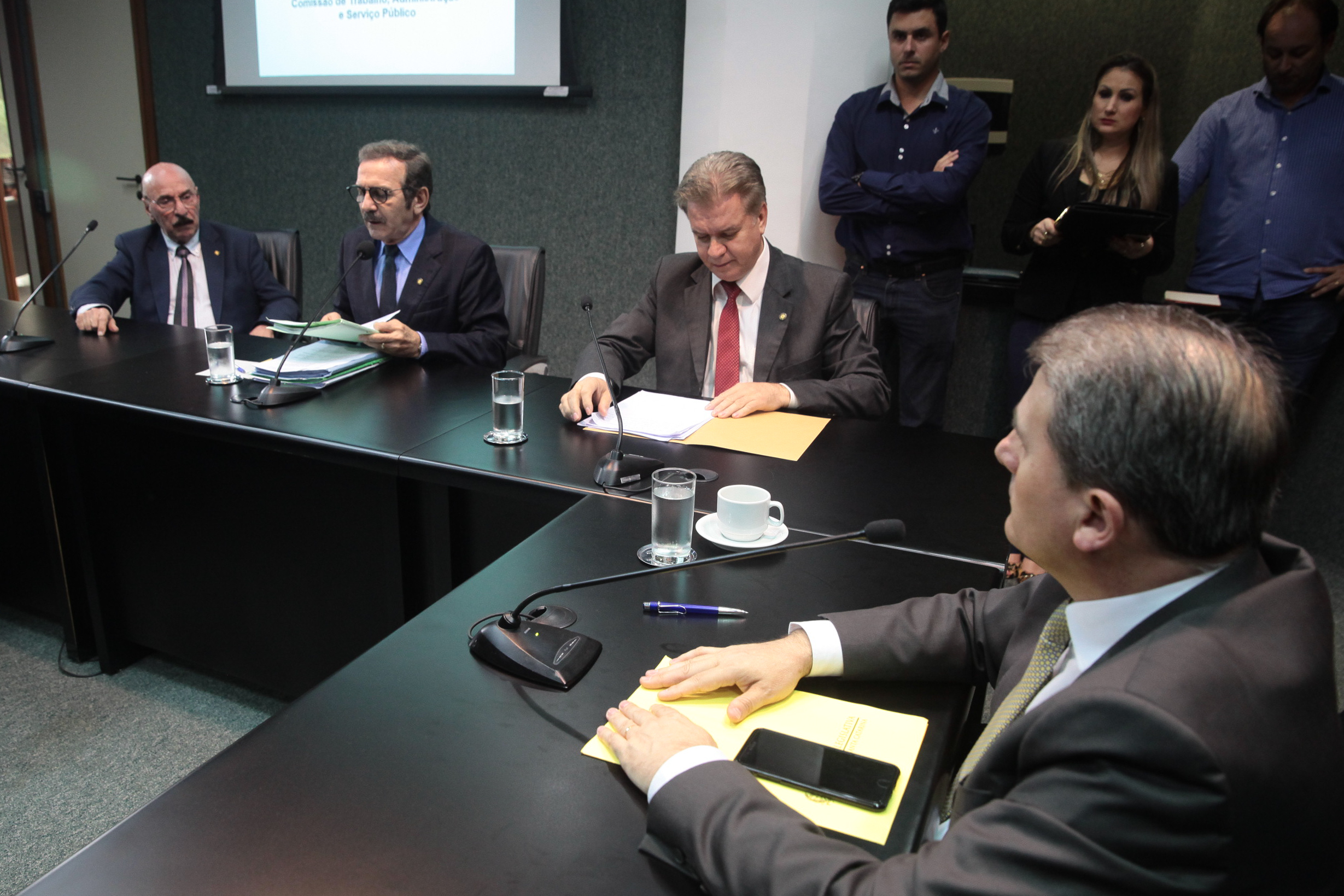 Reunião da Comissão de Trabalho.