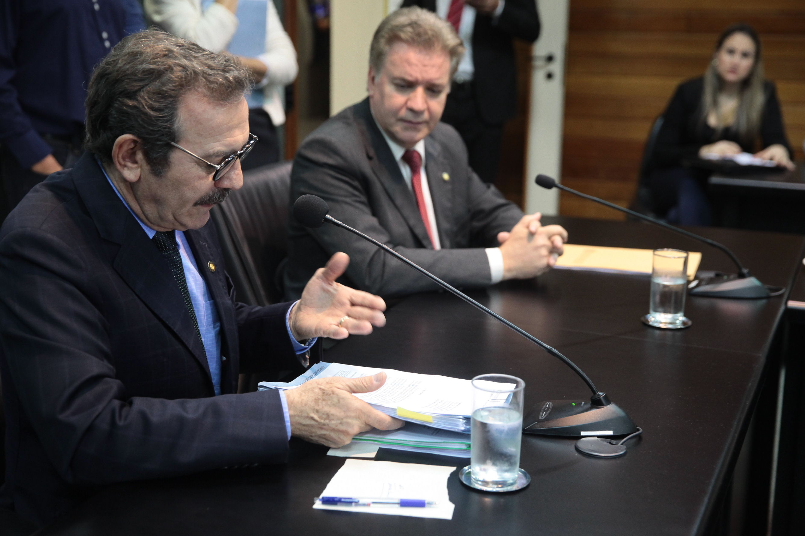 Reunião da Comissão de Trabalho.