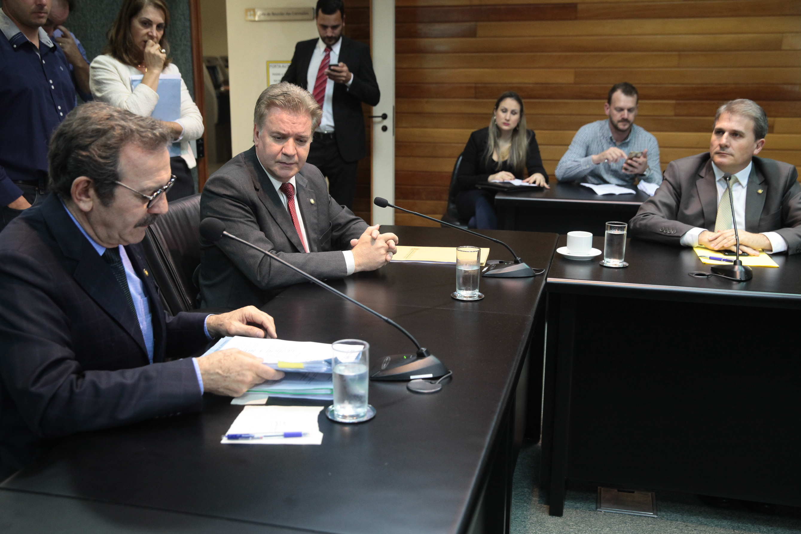 Reunião da Comissão de Trabalho.