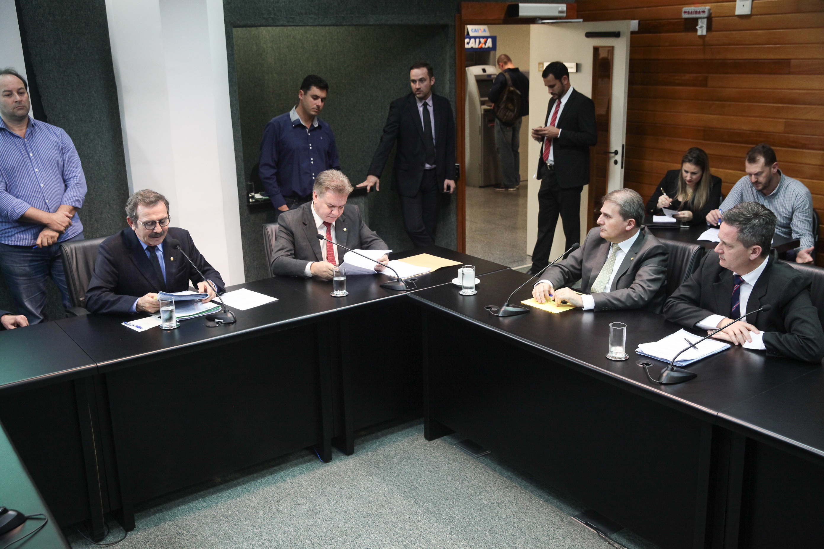 Reunião da Comissão de Trabalho.