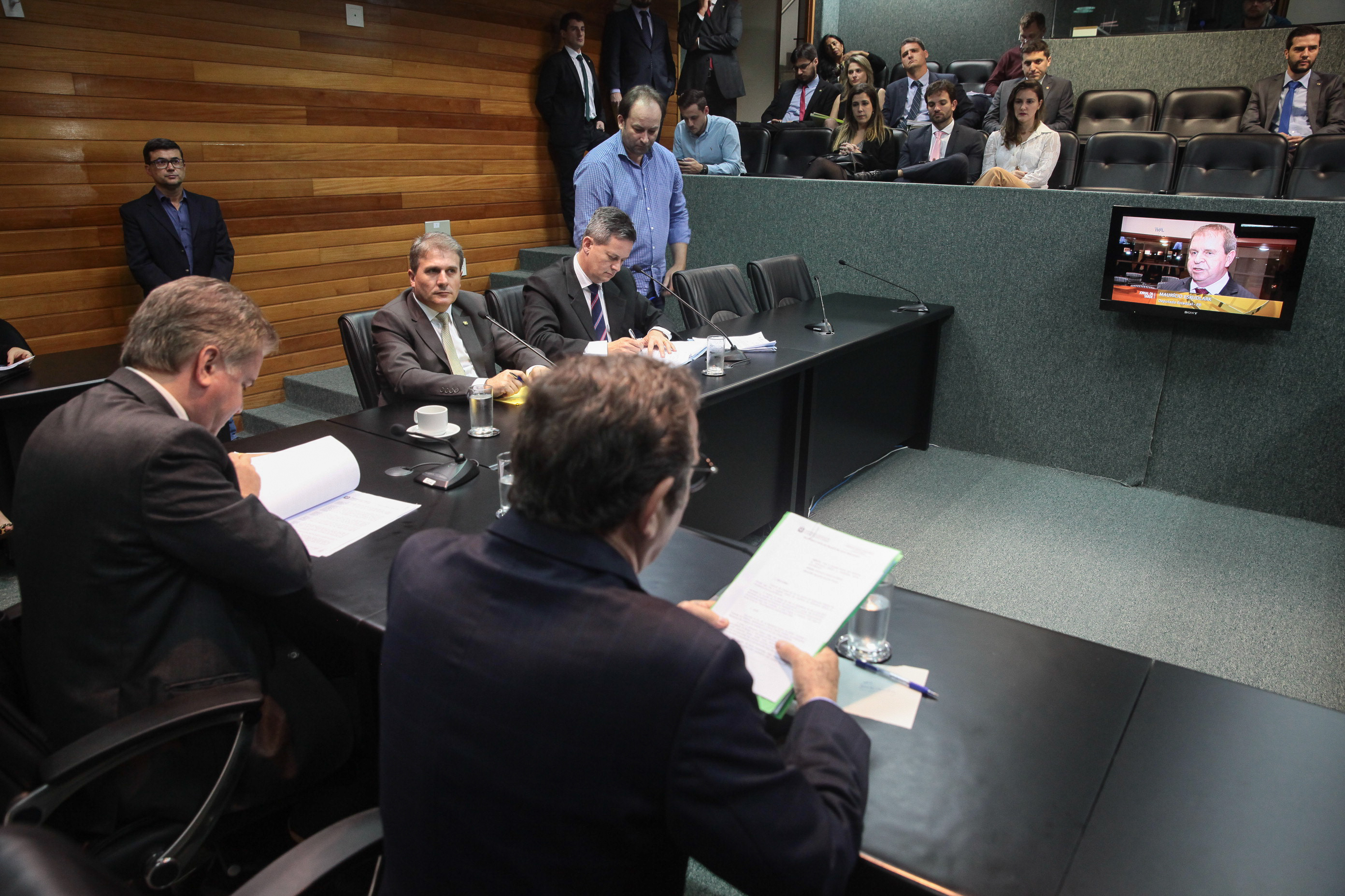 Reunião da Comissão de Trabalho.