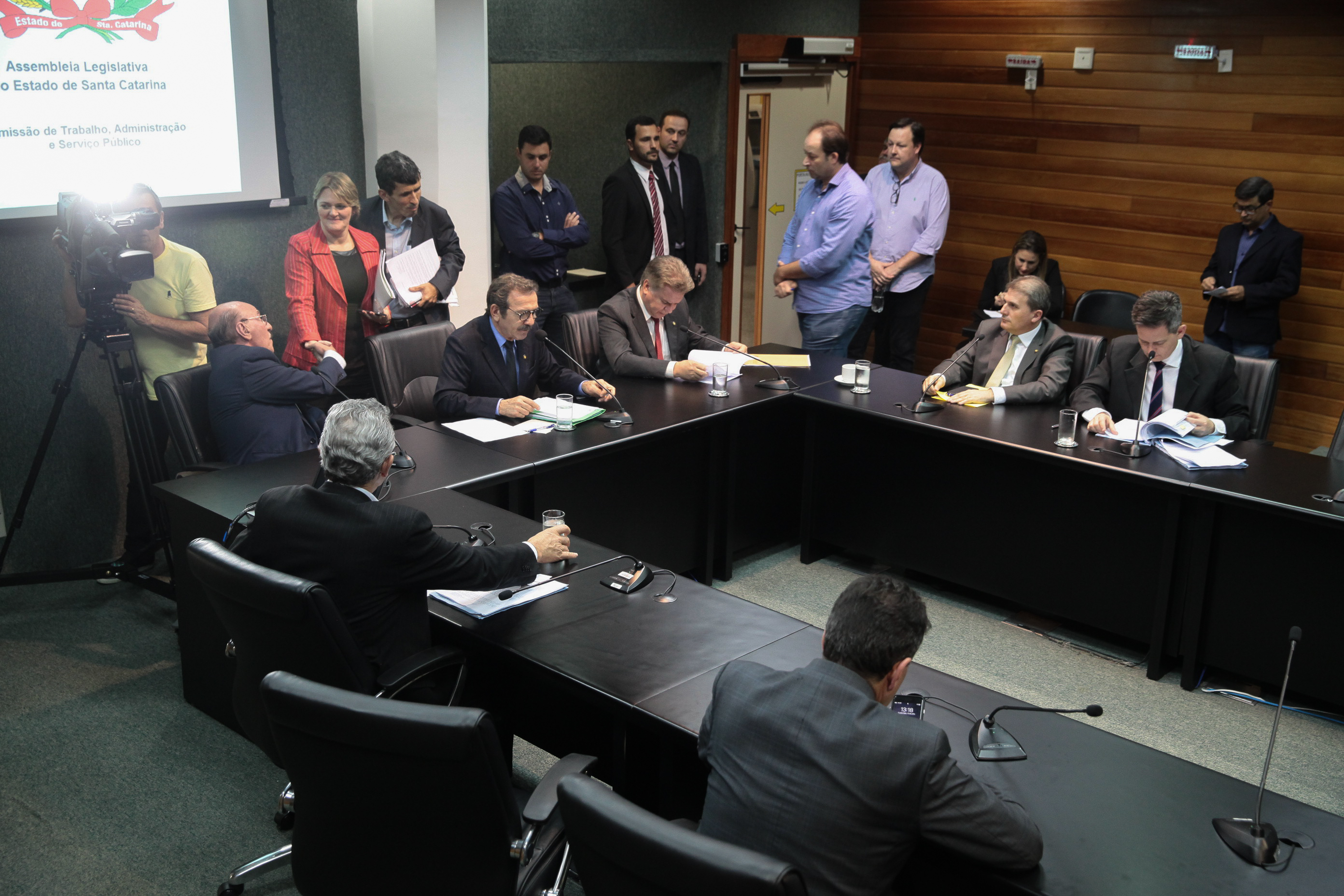 Reunião da Comissão de Trabalho.