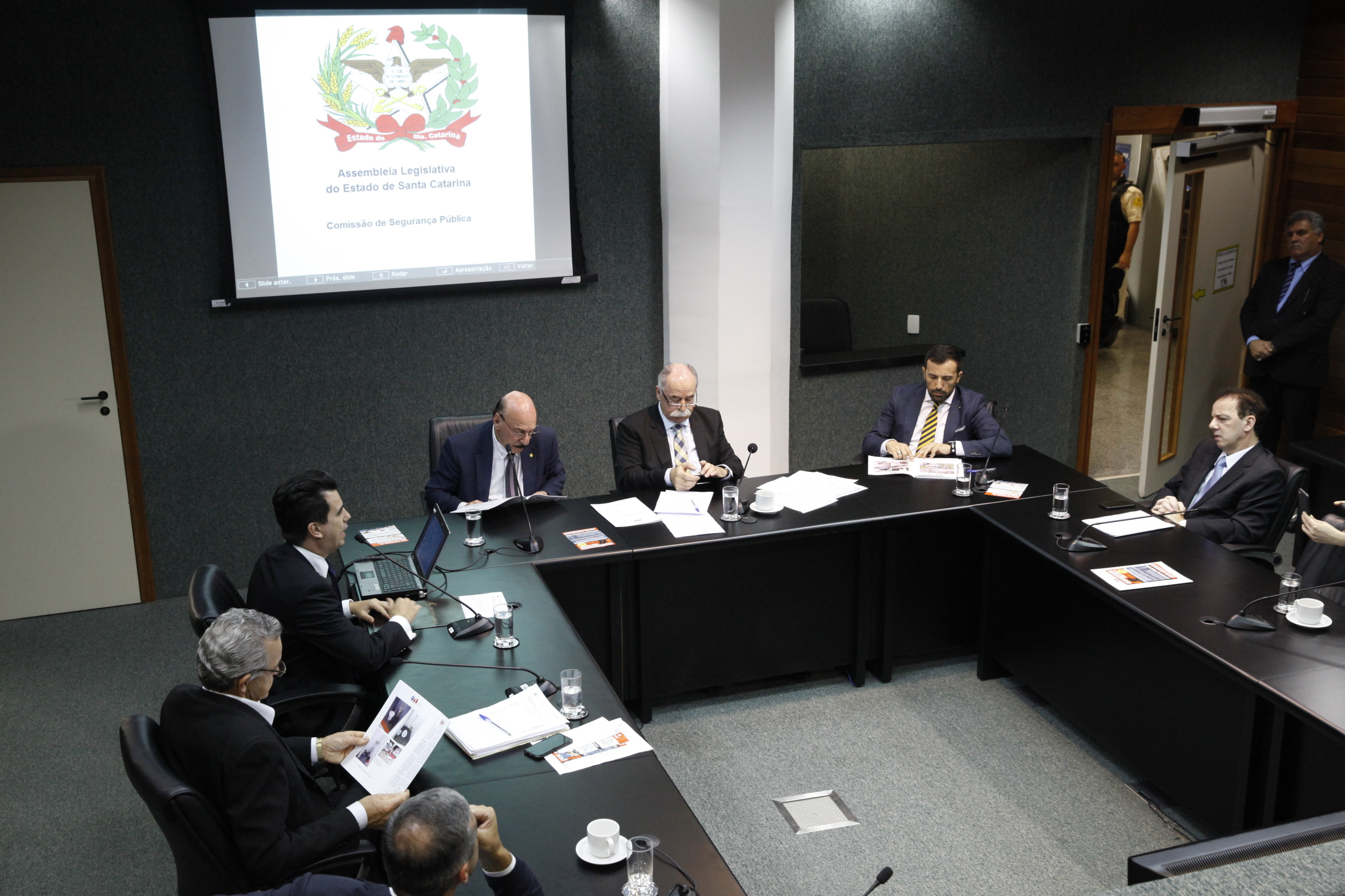 Reunião da Comissão de Segurança Pública.
