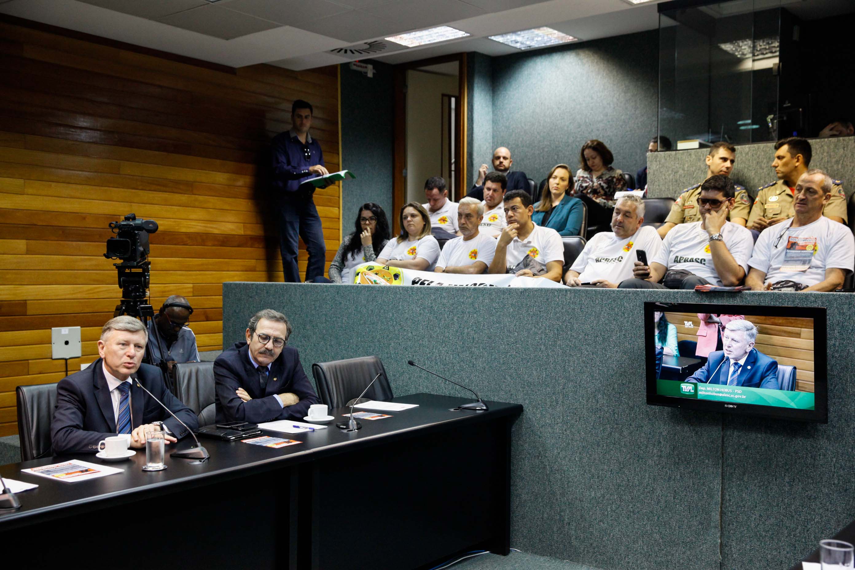 Reunião Simultânea da Comissão de Segurança Pública e da Comissão de Proteção Civil.