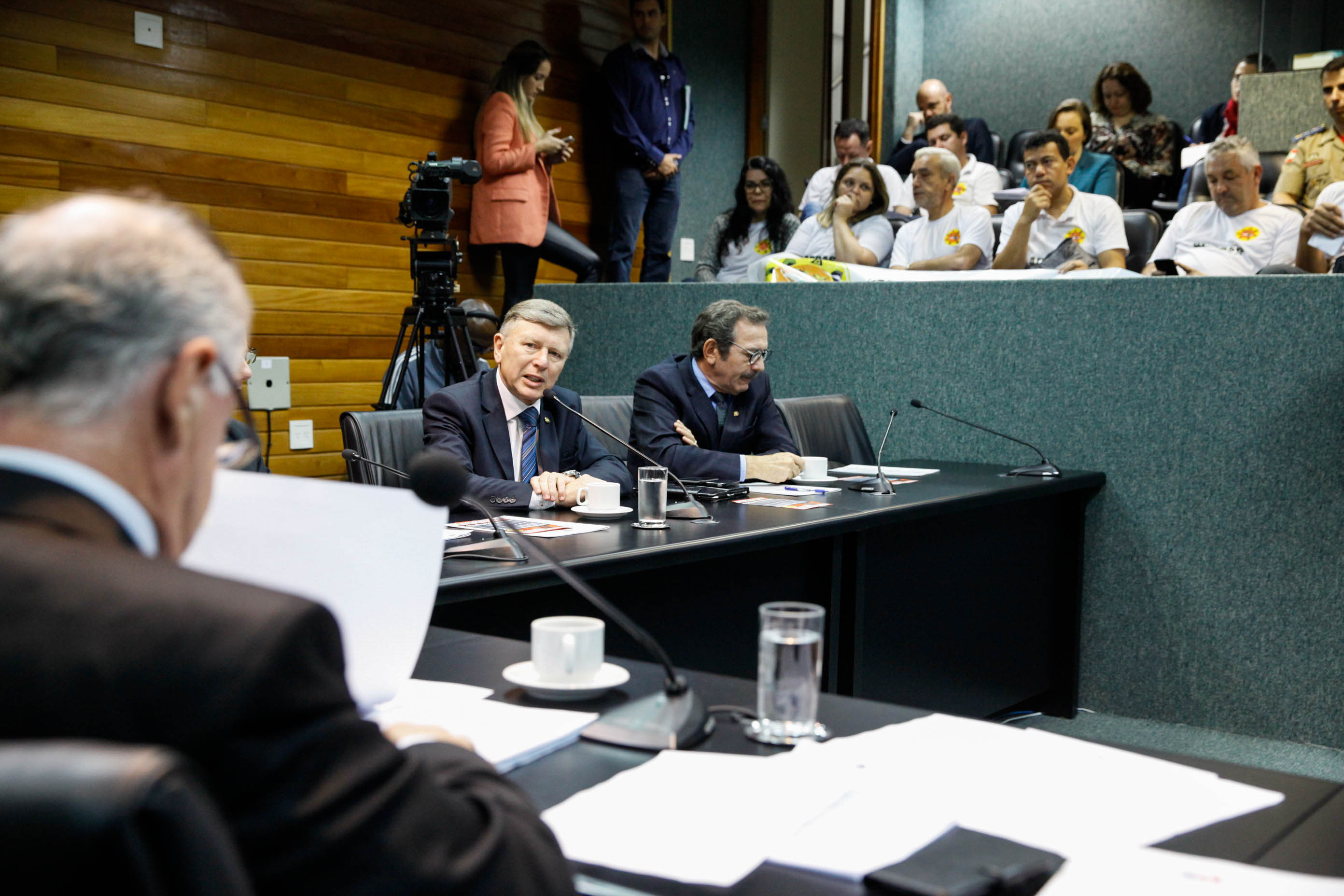 Reunião Simultânea da Comissão de Segurança Pública e da Comissão de Proteção Civil.