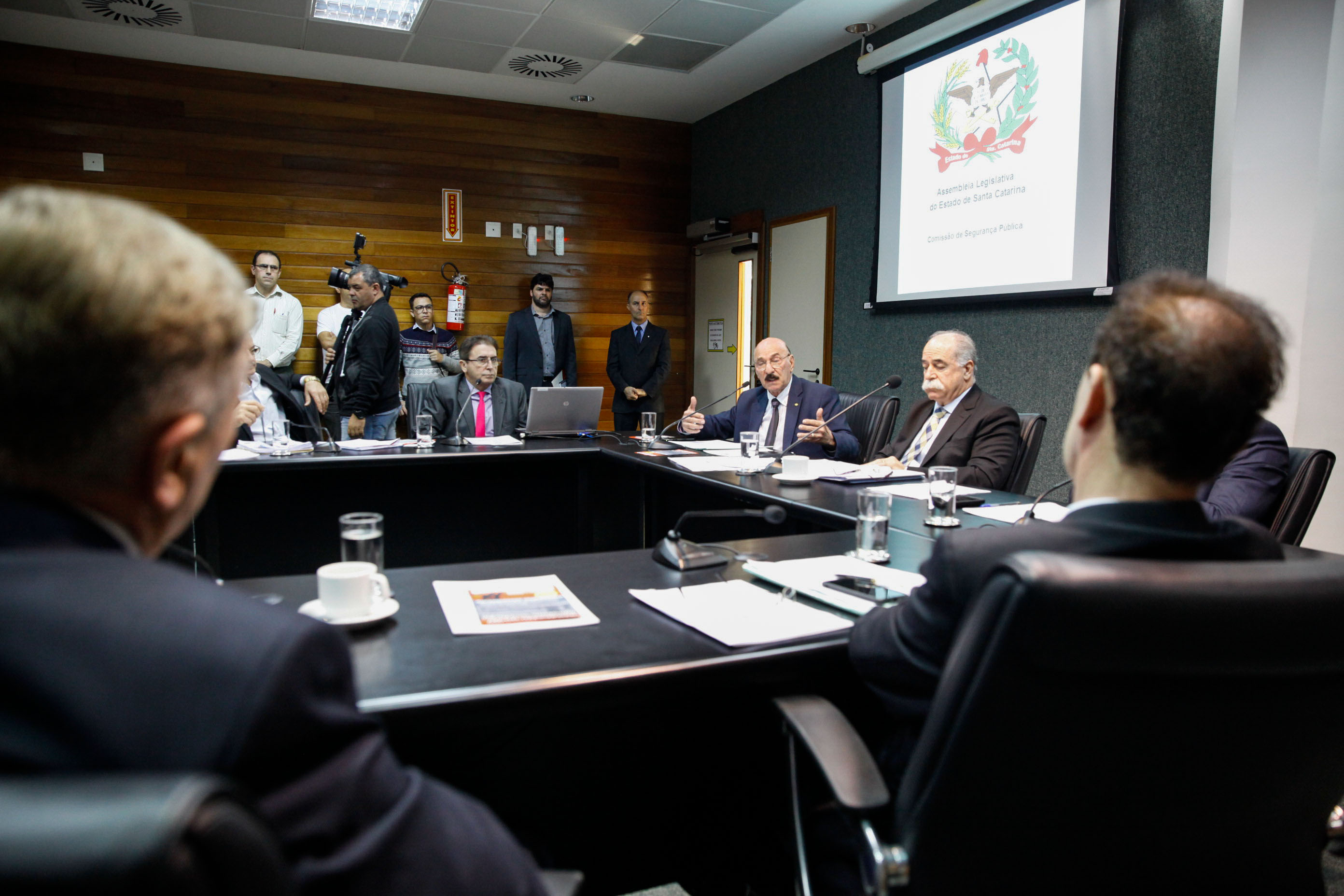 Reunião Simultânea da Comissão de Segurança Pública e da Comissão de Proteção Civil.