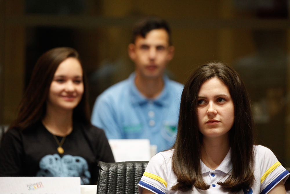 Sessão Especial do Parlamento Jovem Catarinense.