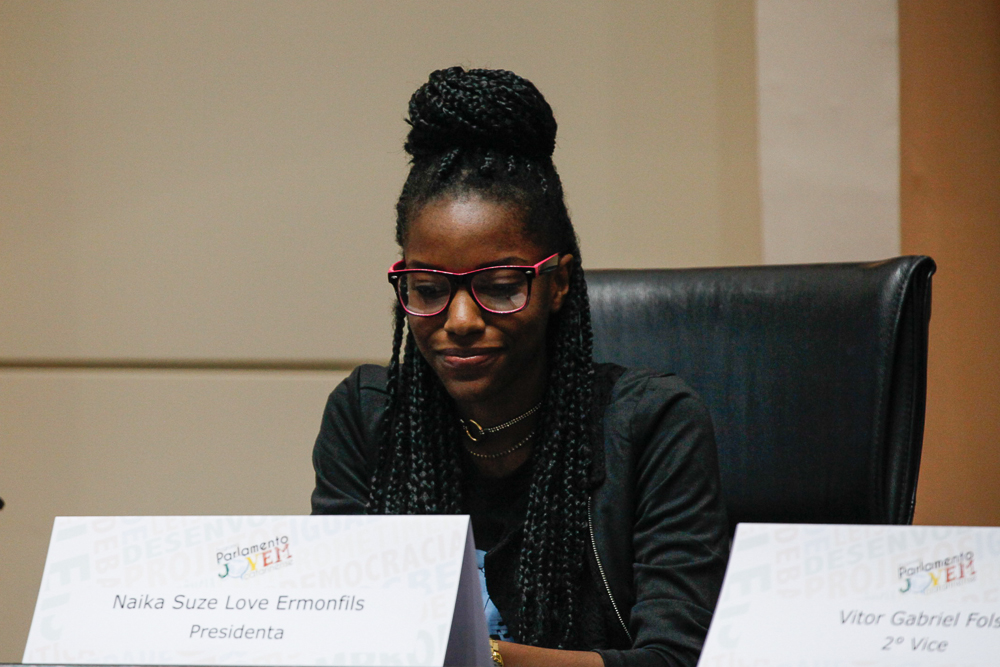 Sessão Especial do Parlamento Jovem Catarinense.