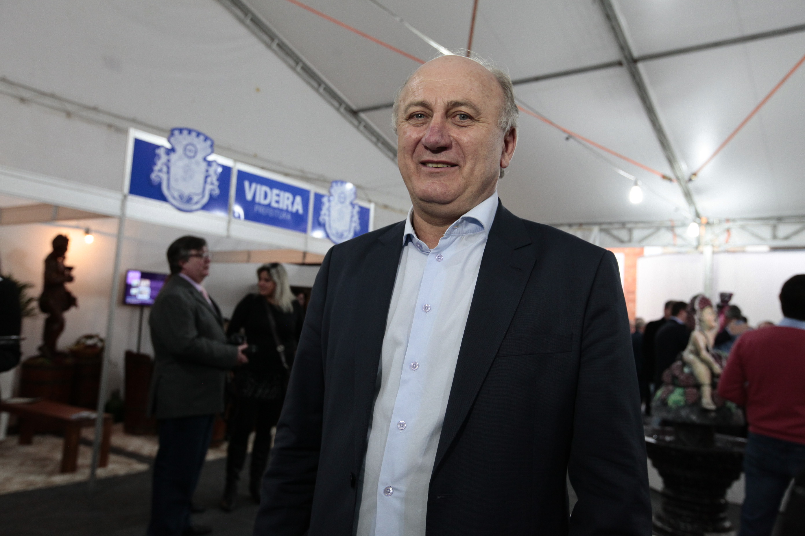 VI Mostra do Vinho Catarinense. Prefeito de Videira, Dorival Carlos Borga (PSD)