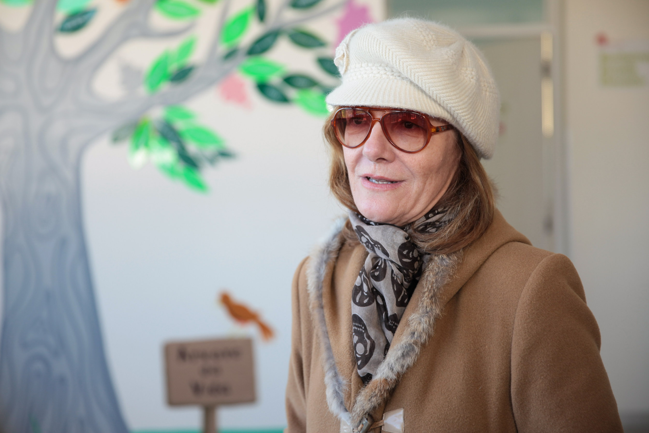 Sandra Ferreira de Mello - Artista plástica e voluntária.