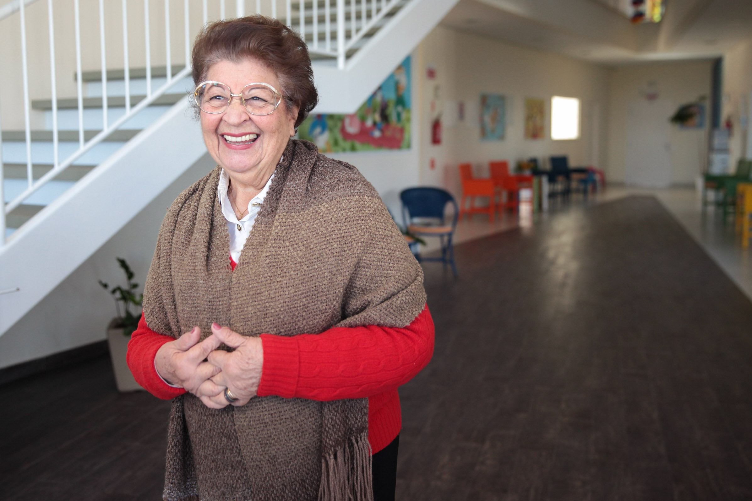 Maria Gertrudes da Luz Gomes - Presidente da Avos.