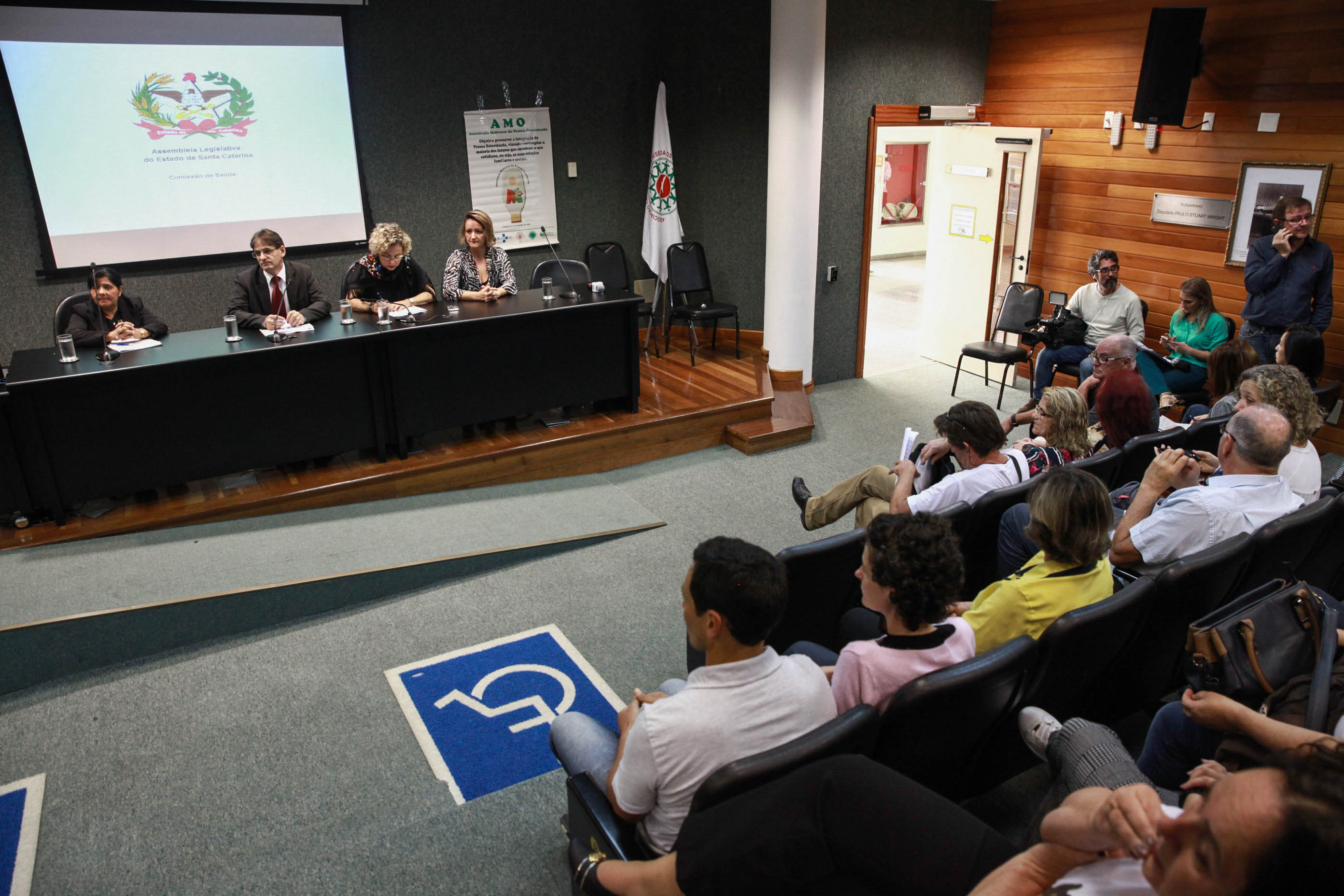 Audiência Pública Sobre a Situação dos Ostomizados em Santa Catarina.