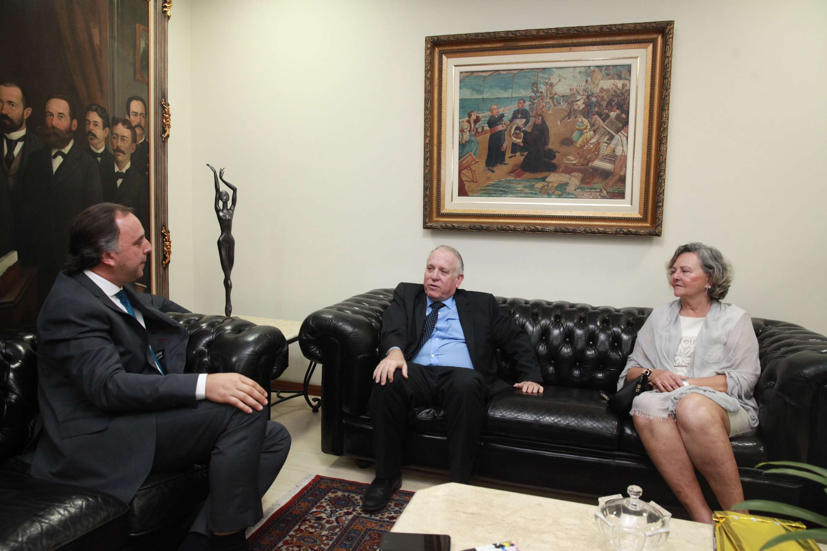 Cônsul de Israel Visita Alesc.