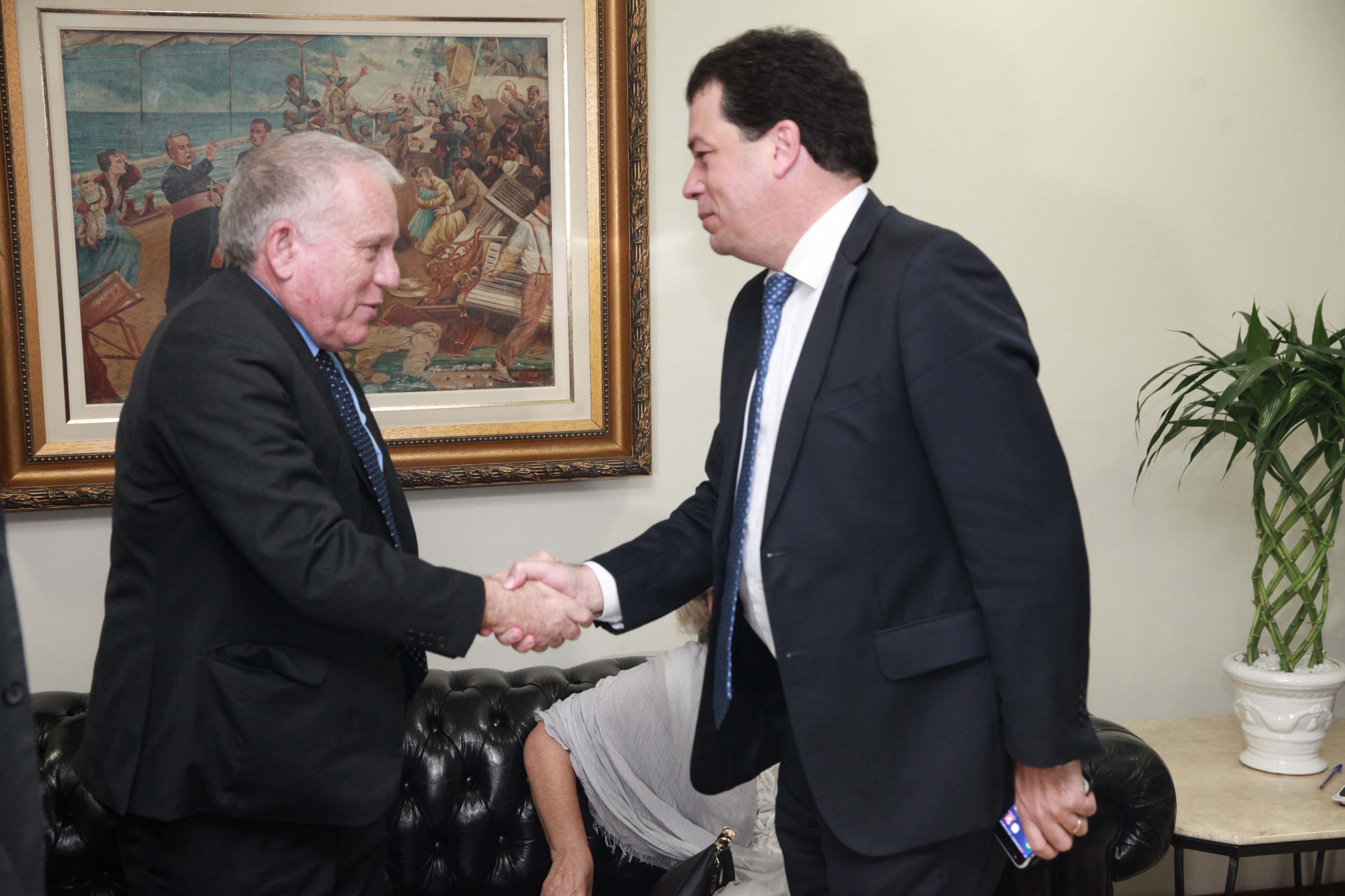 Cônsul de Israel Visita Alesc.