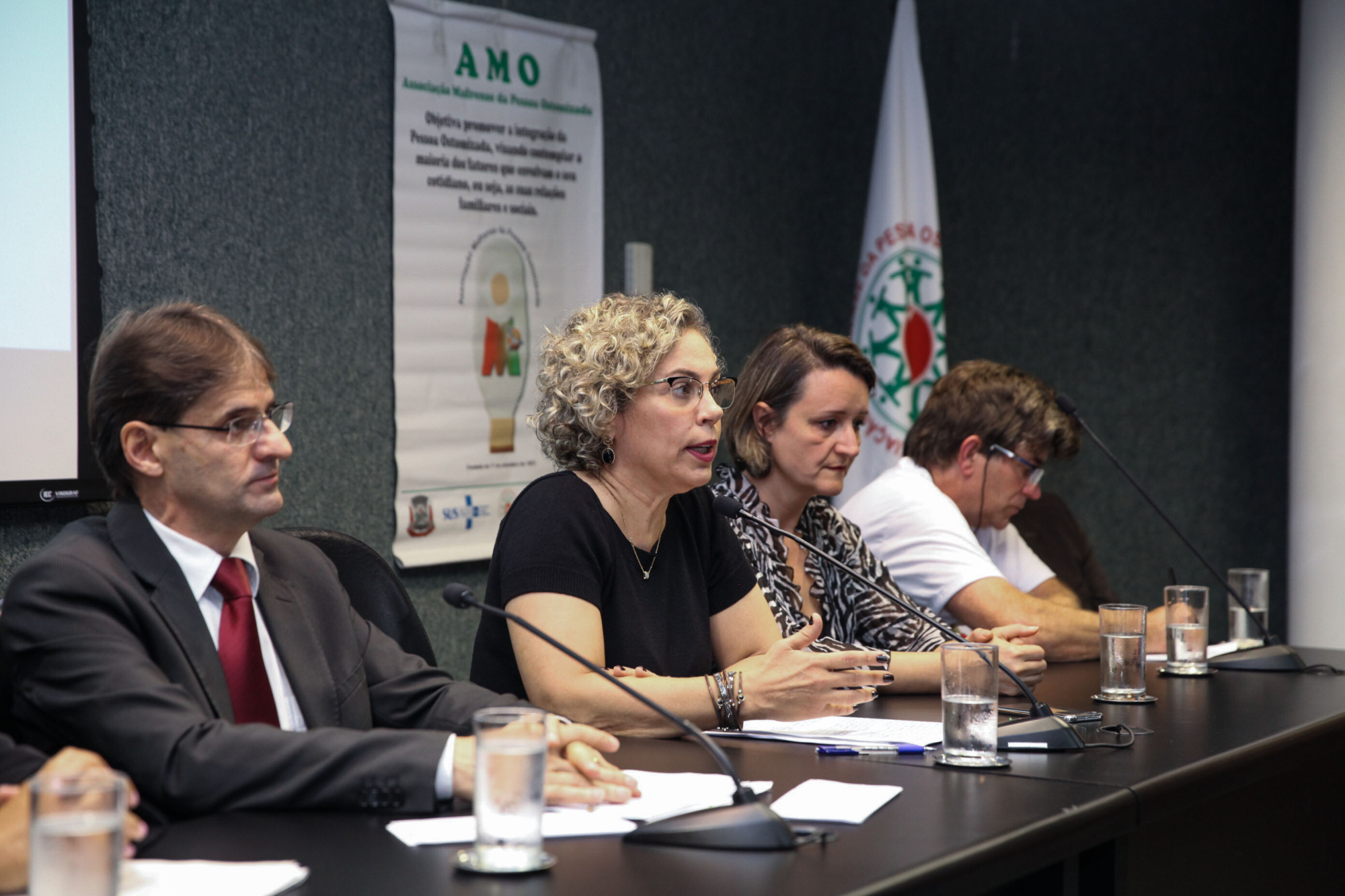 Deputados Neodi Saretta e Ana Paula Lima