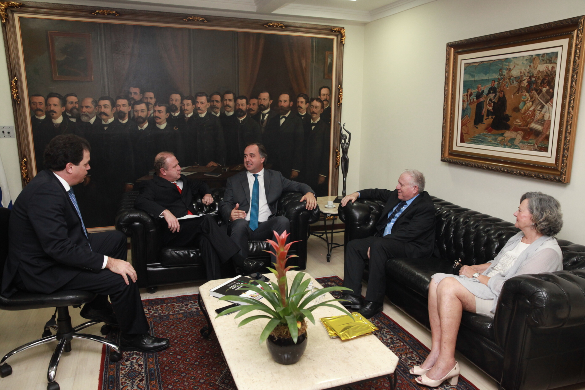 Cônsul-geral de Israel em São Paulo visita a Alesc