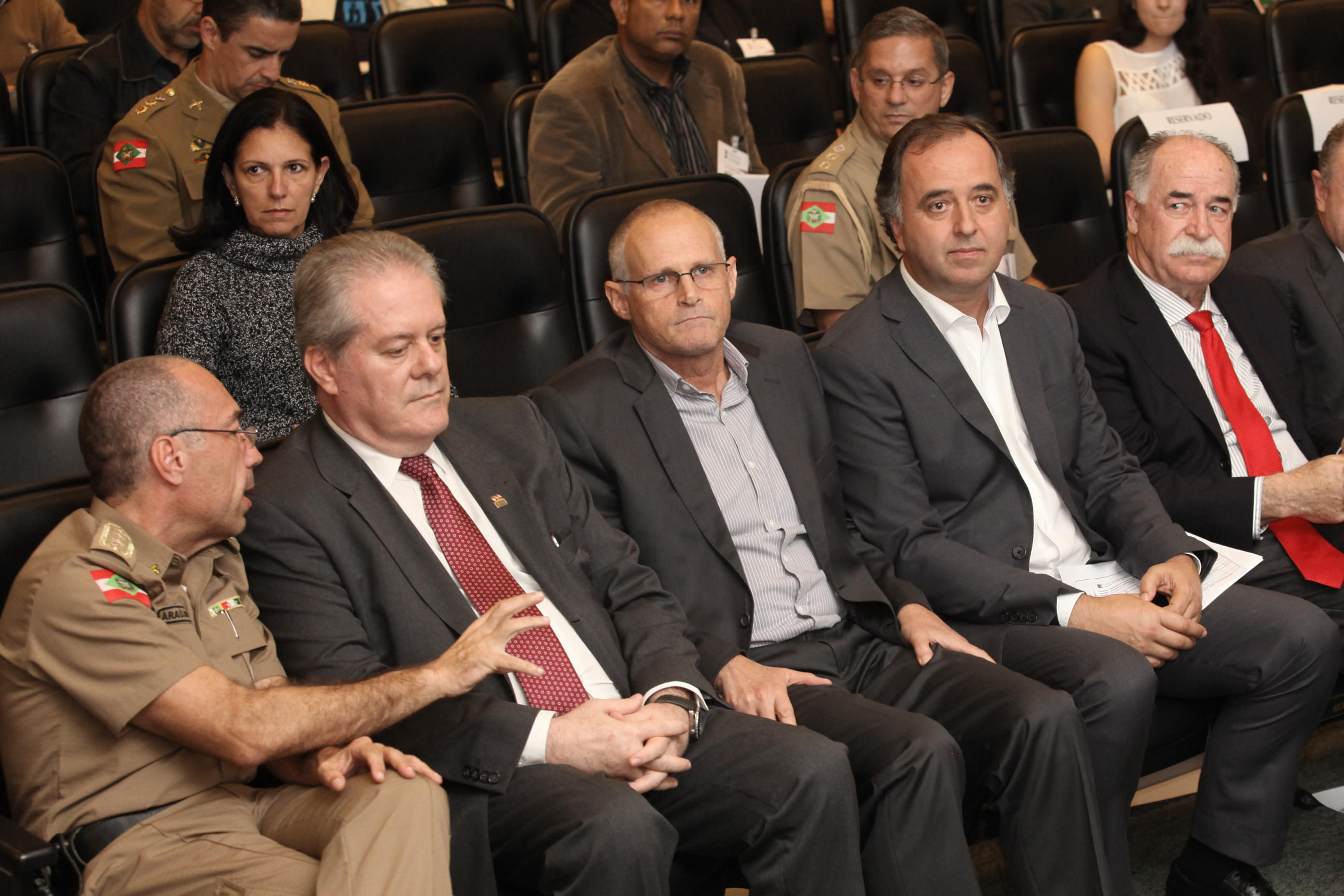 Palestra com José Mariano Beltrame.