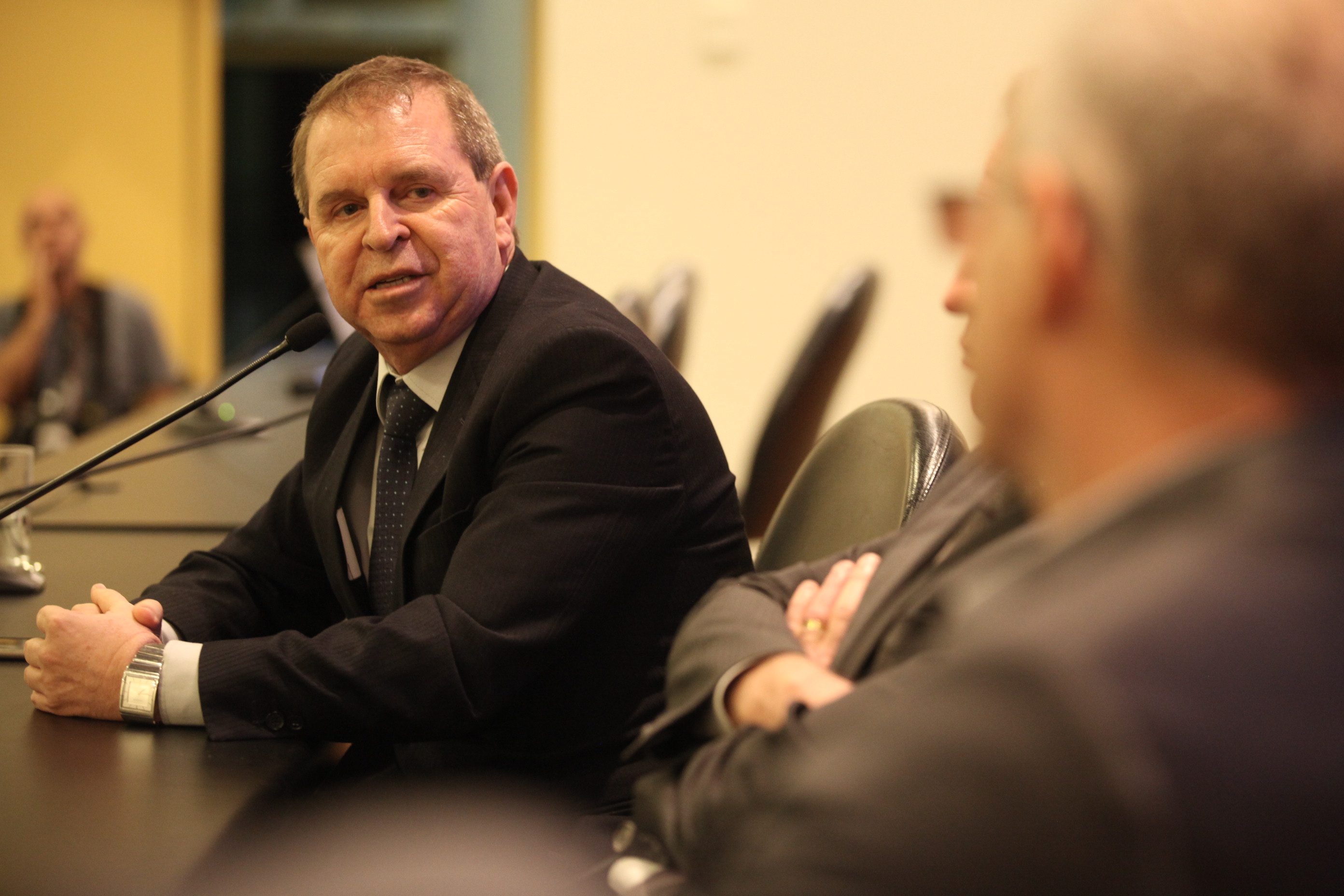 Palestra com José Mariano Beltrame.