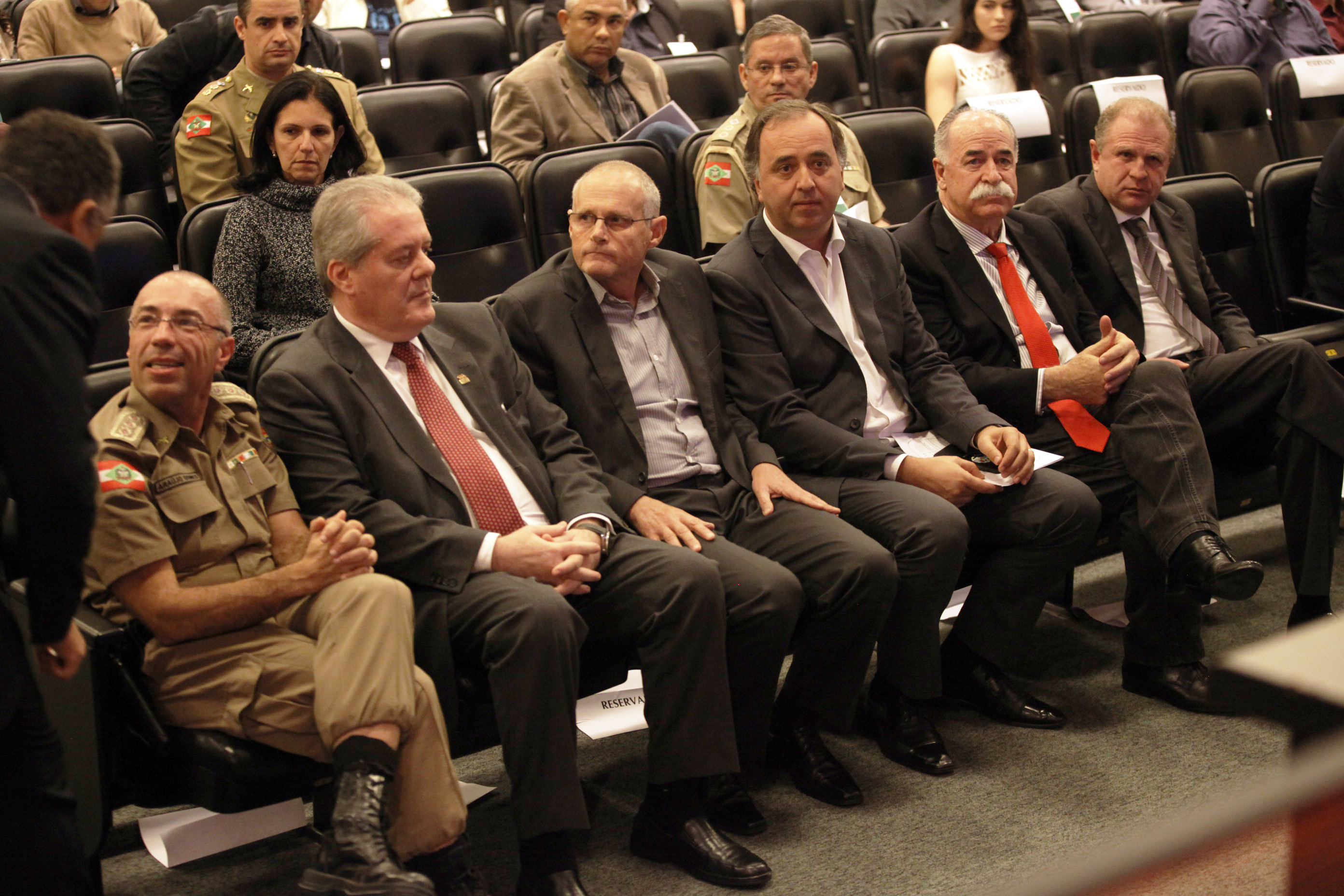 Palestra com José Mariano Beltrame.