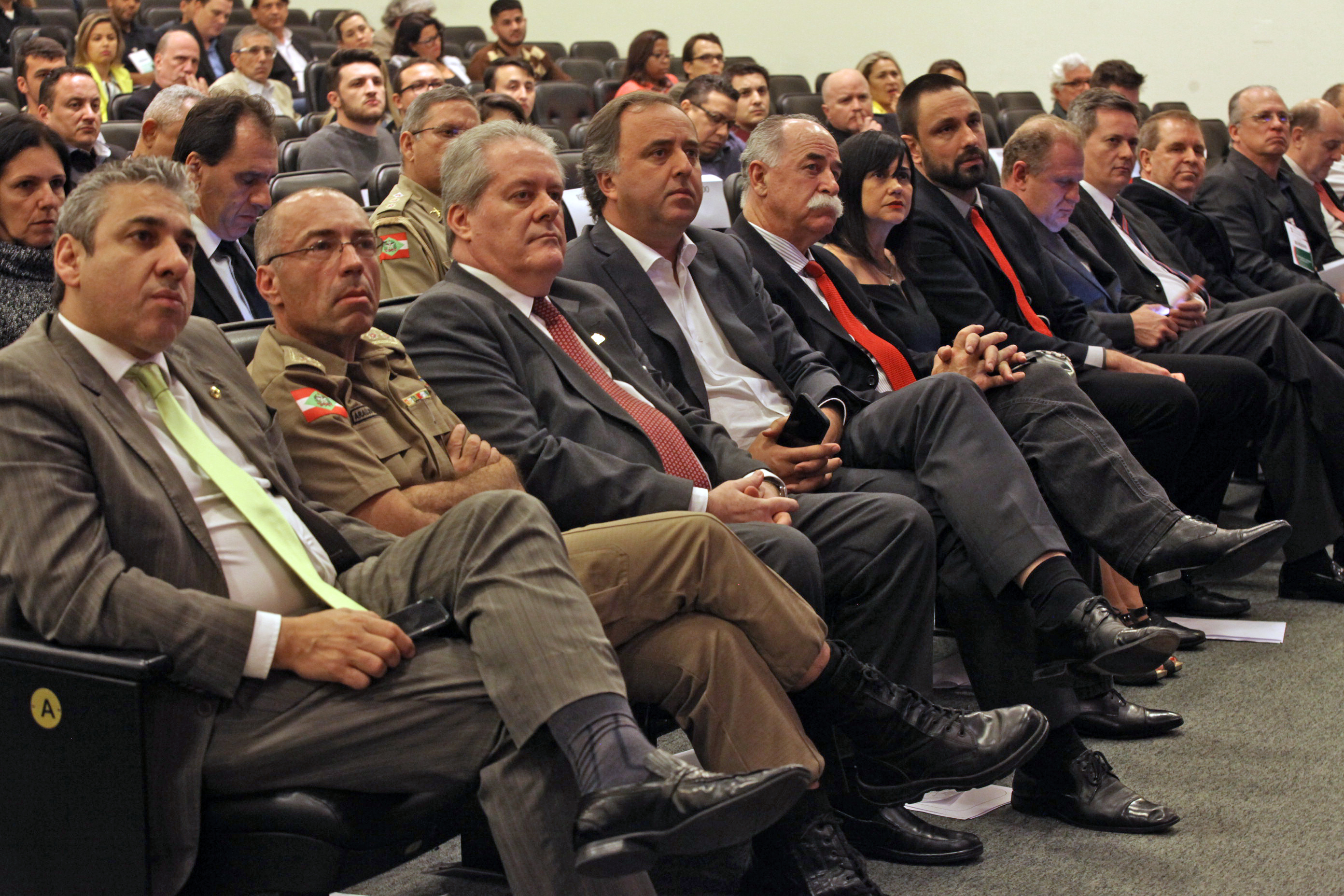 Palestra com José Mariano Beltrame.