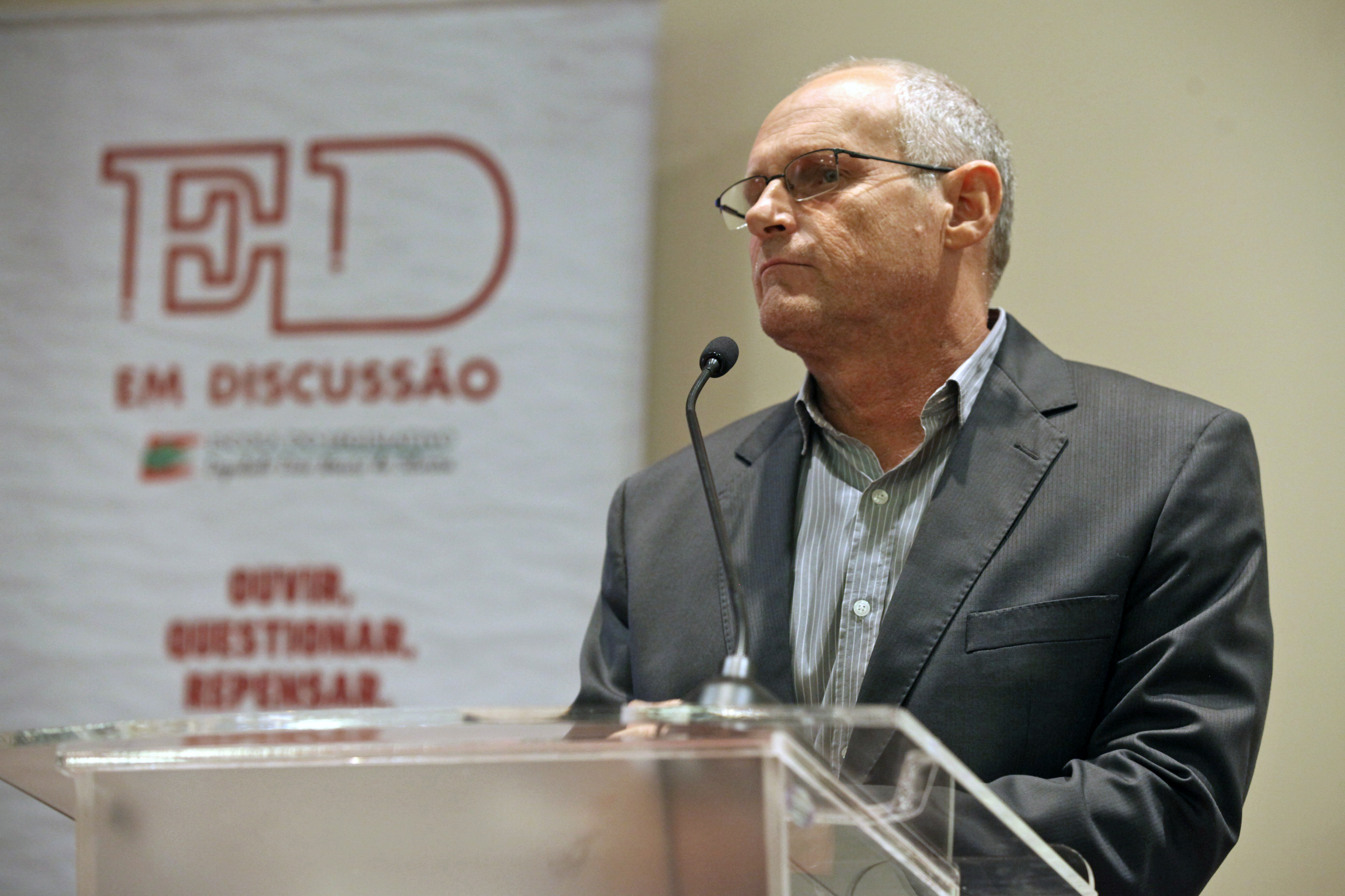 Palestra com José Mariano Beltrame.