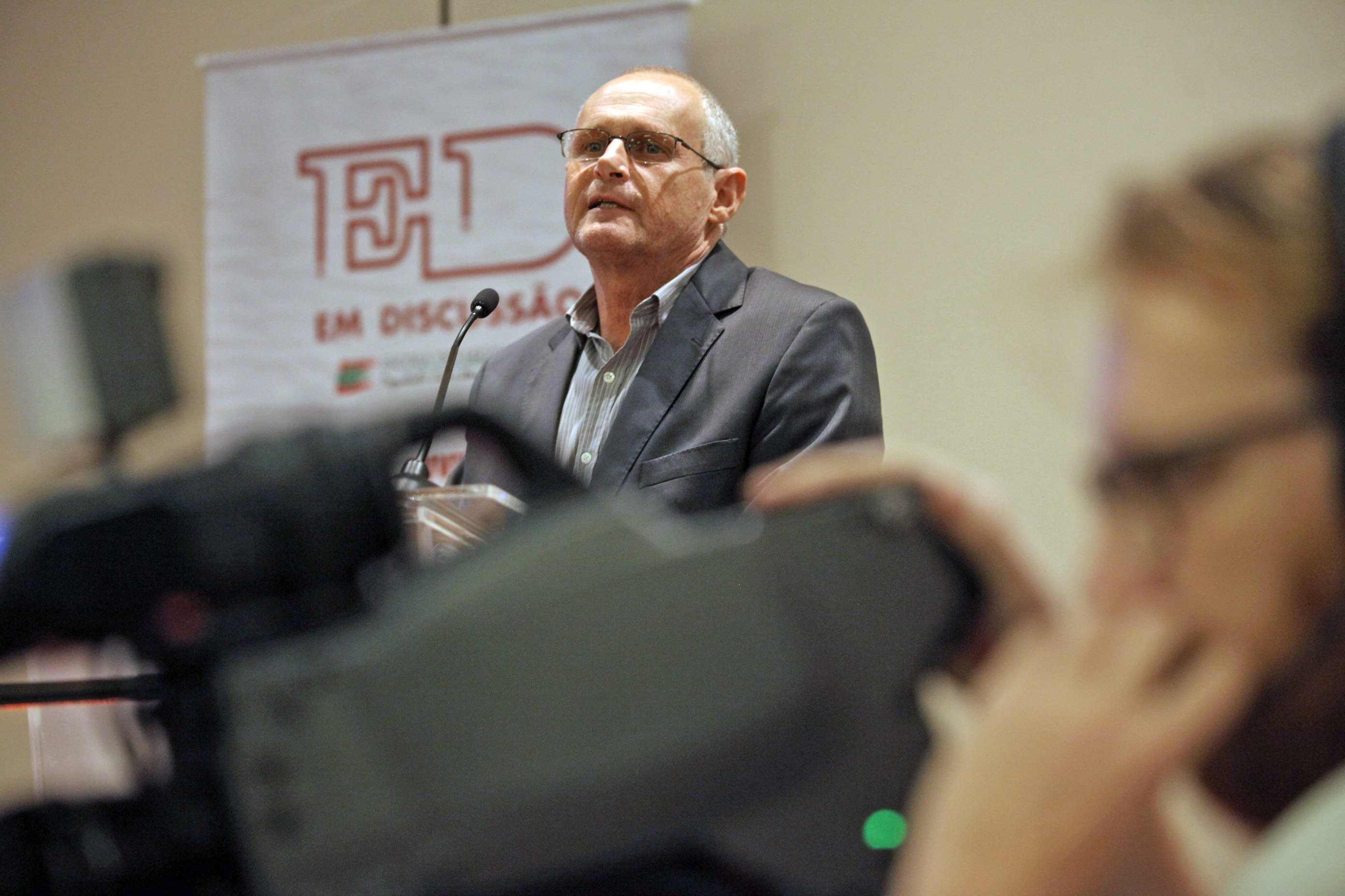 Palestra com José Mariano Beltrame.