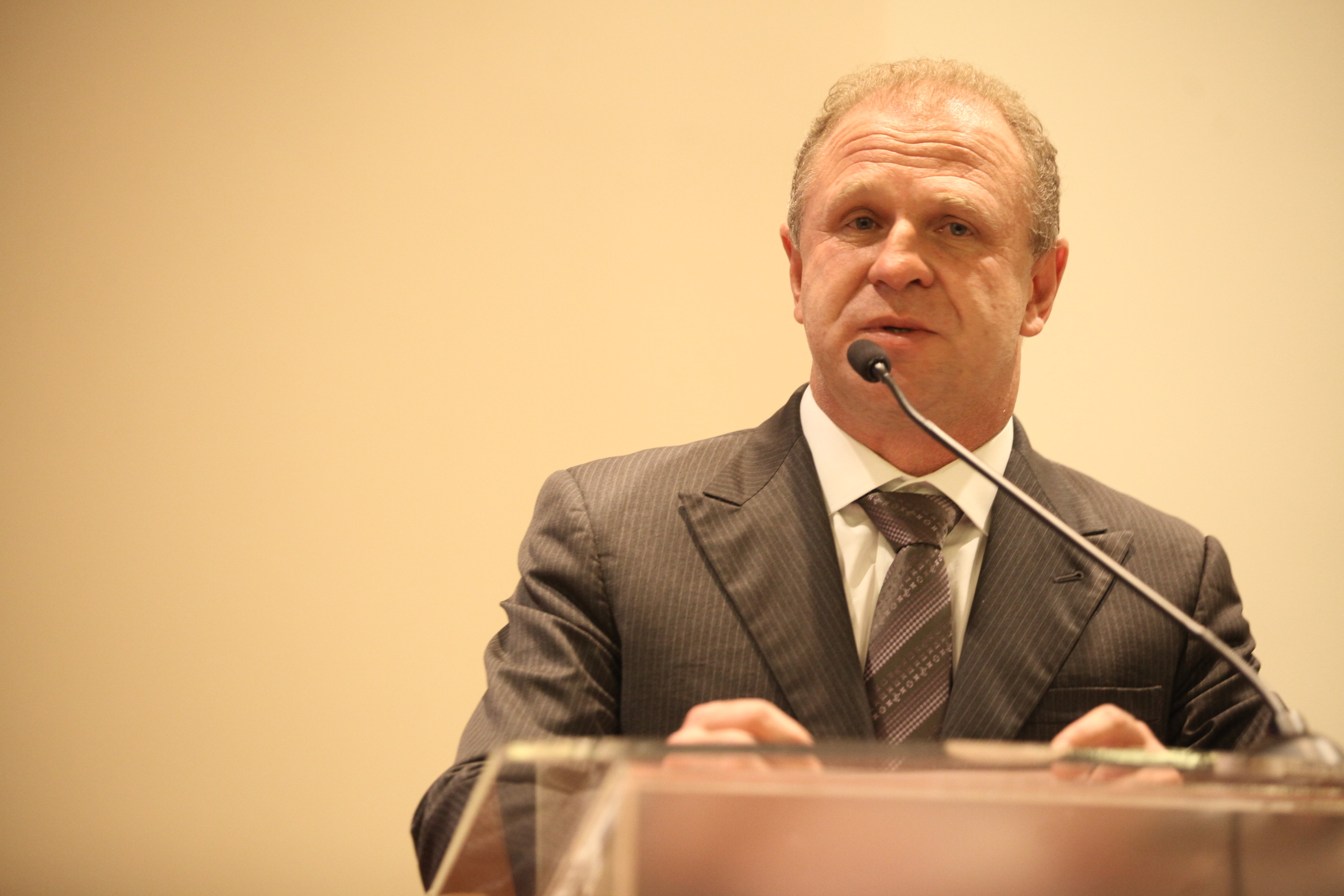 Palestra com José Mariano Beltrame.