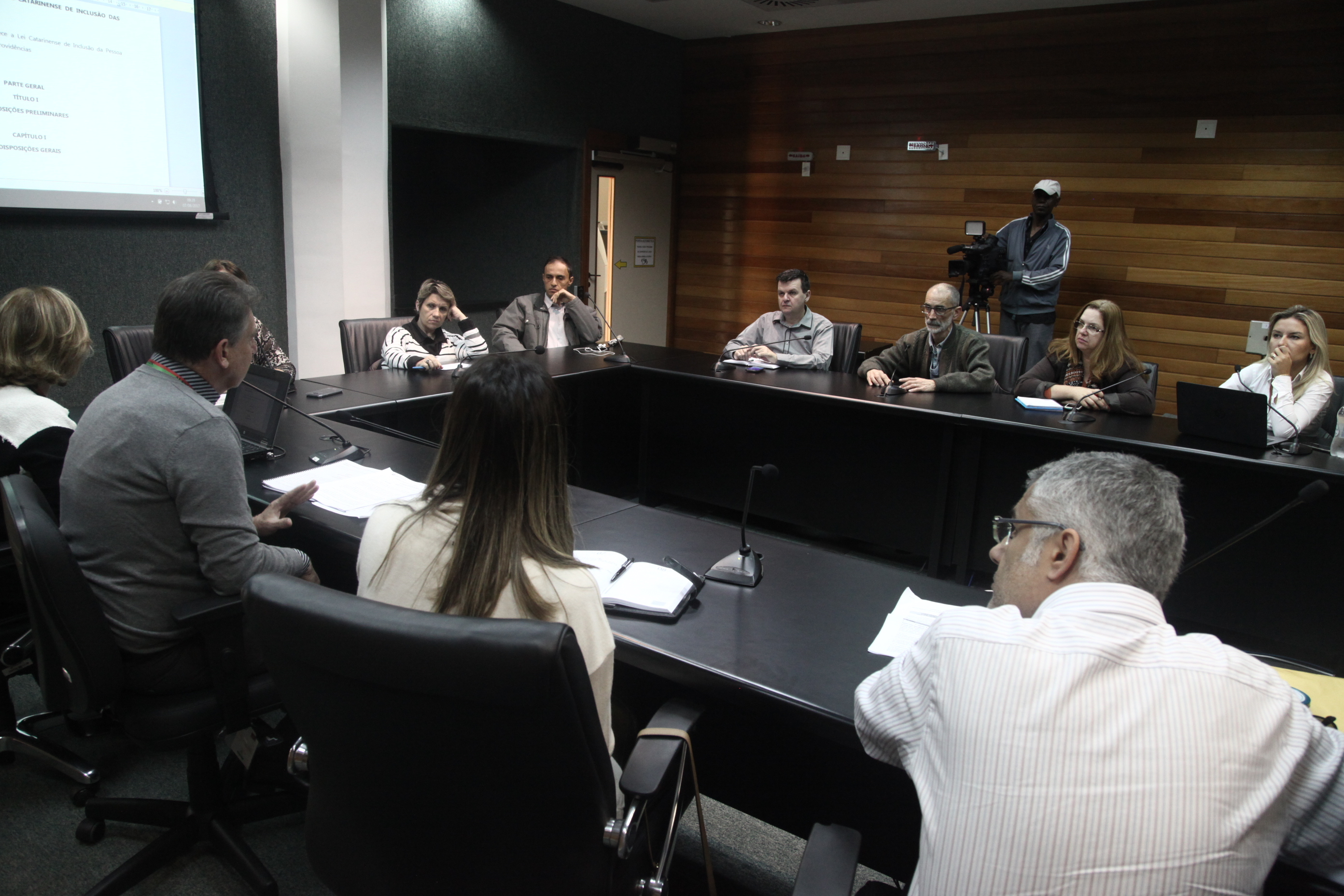 Grupo de Trabalho - Lei Catarinense de Inclusão.
