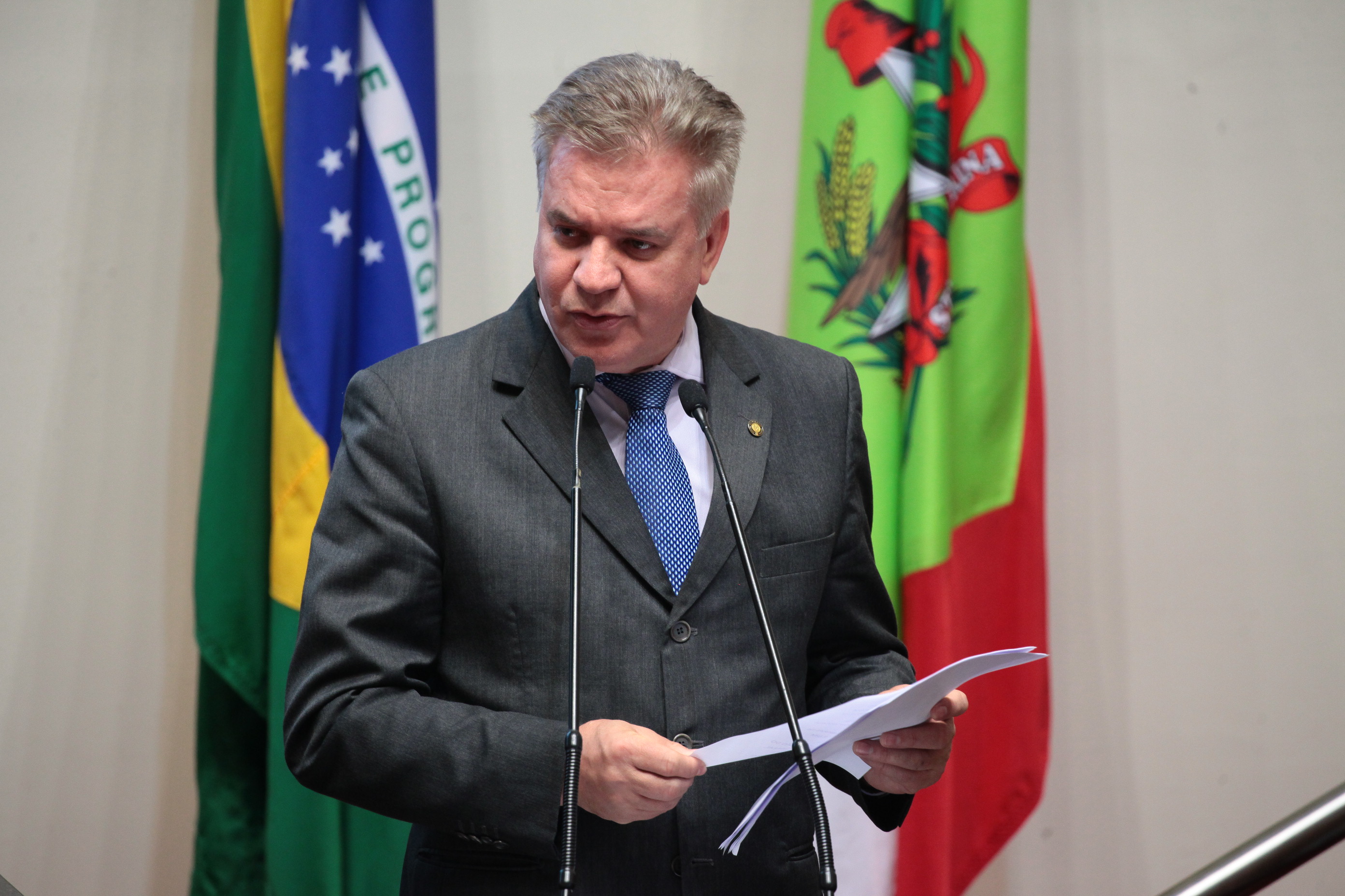 Deputado Cesar Valduga (PCdoB). Sessão Ordinária.