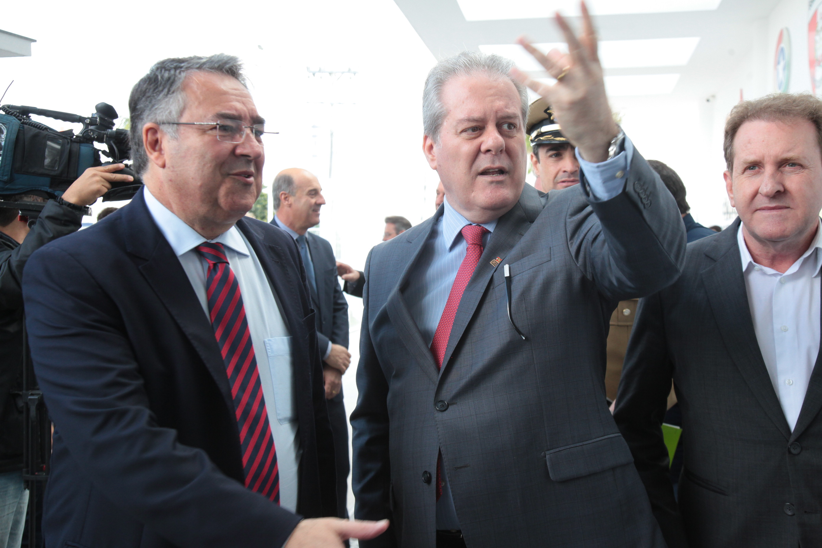 Inauguração do Centro Administrativo da Secretaria de Segurança Pública de SC.