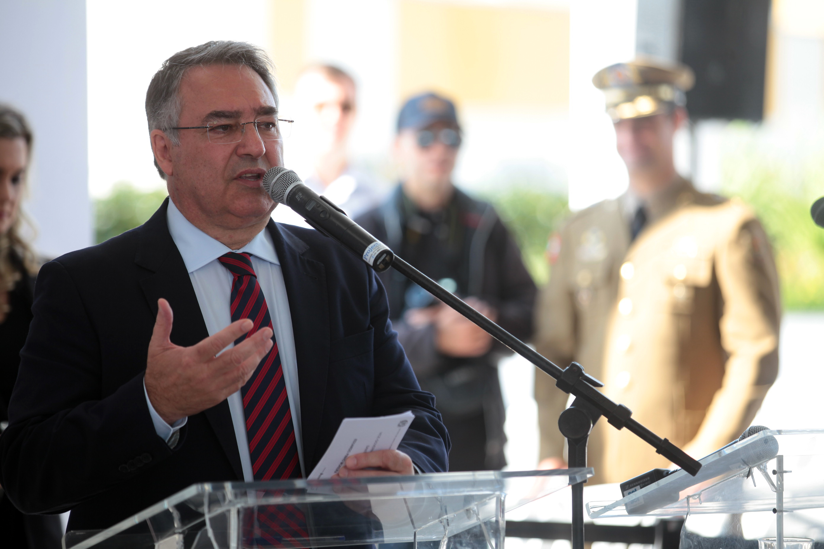 Inauguração do Centro Administrativo da Secretaria de Segurança Pública de SC.
