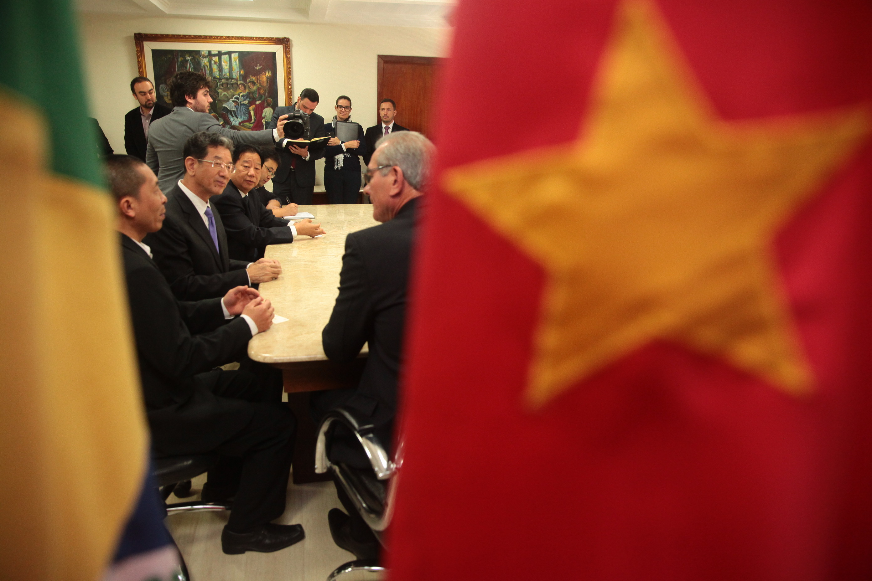 Presidência da Alesc Recebe Comitiva Chinesa