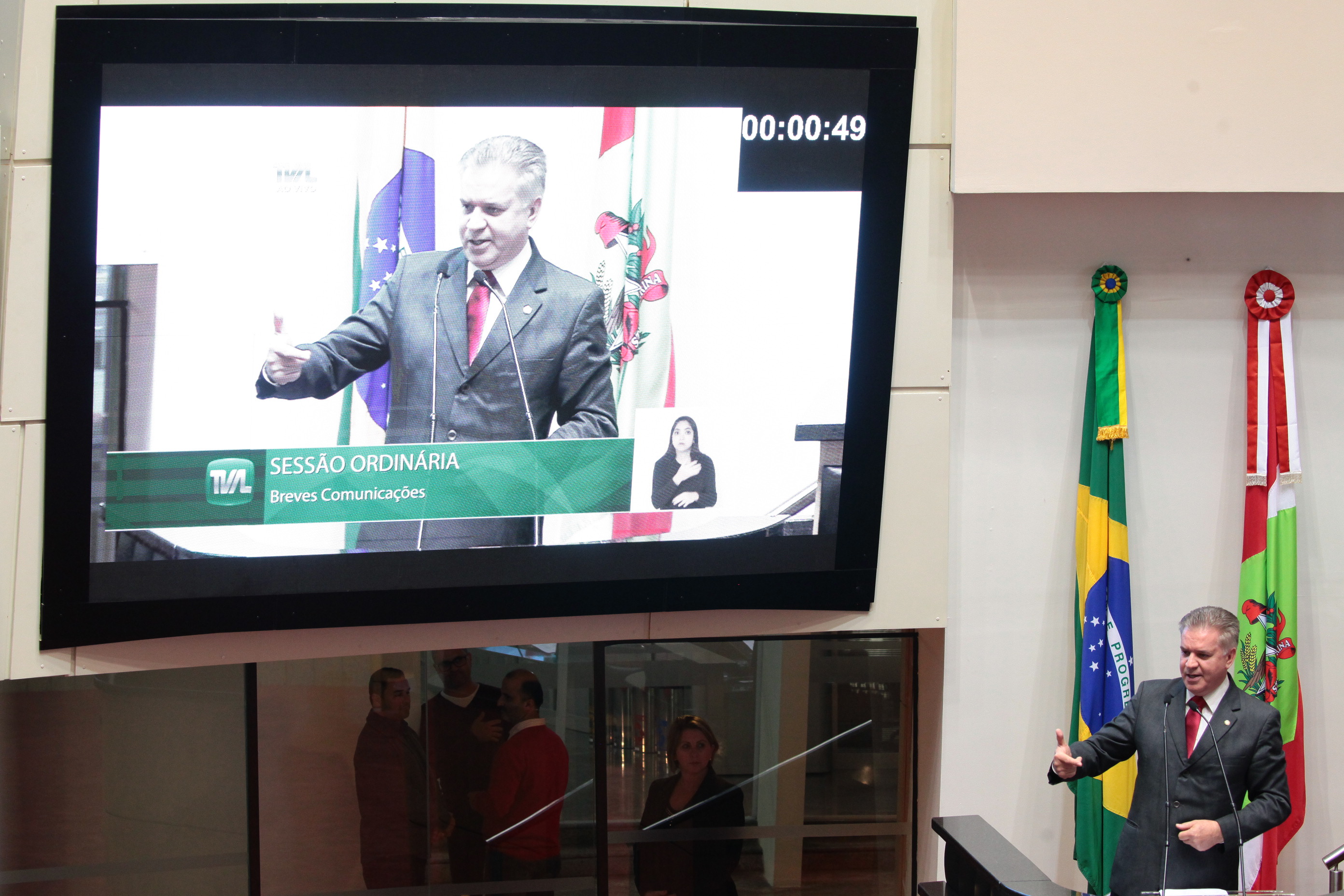Deputado César Valduga (PCdoB). Sessão Ordinária.