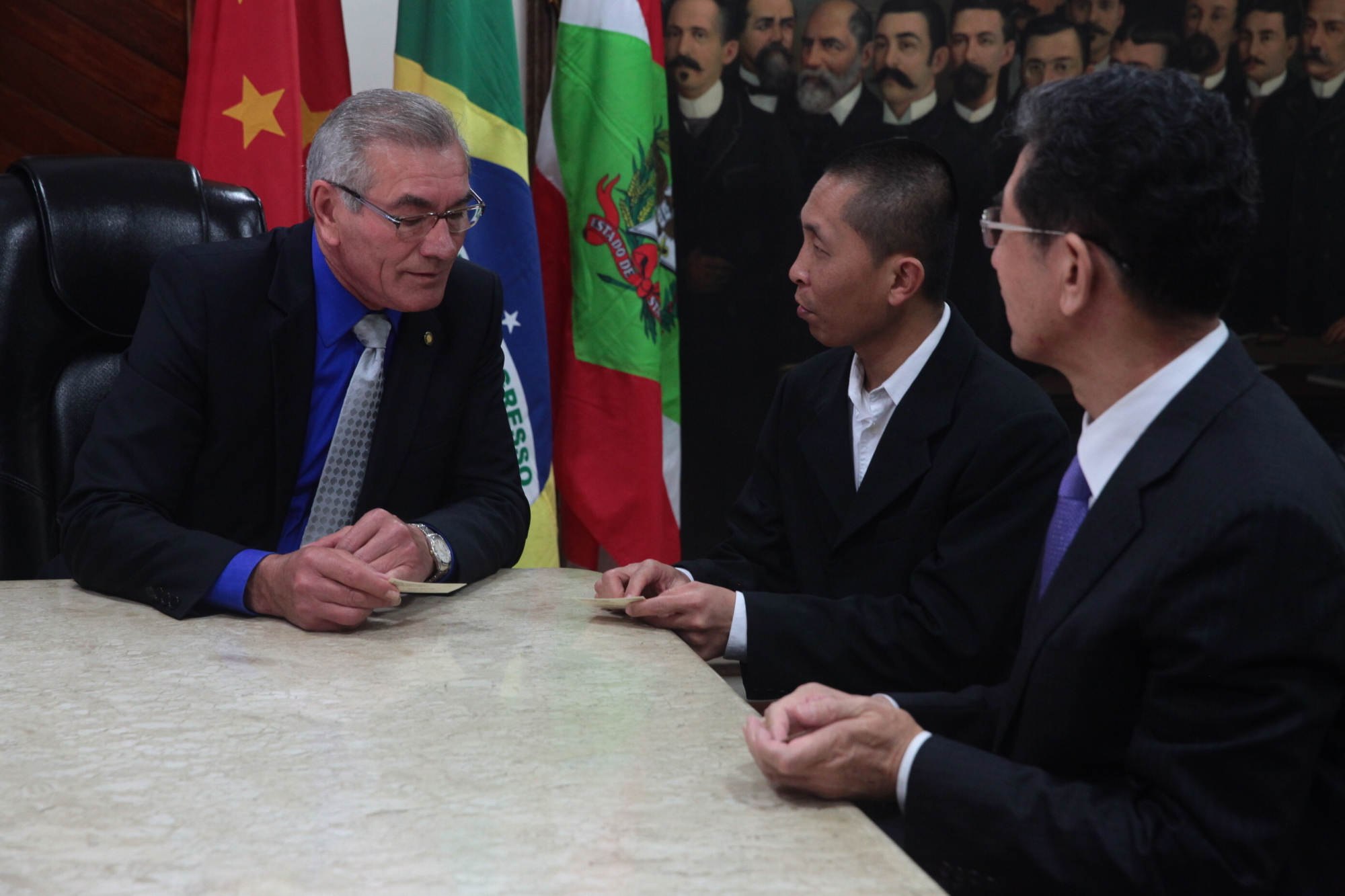 Comitiva da província chinesa de Shanxi visita a Assembleia Legislativa