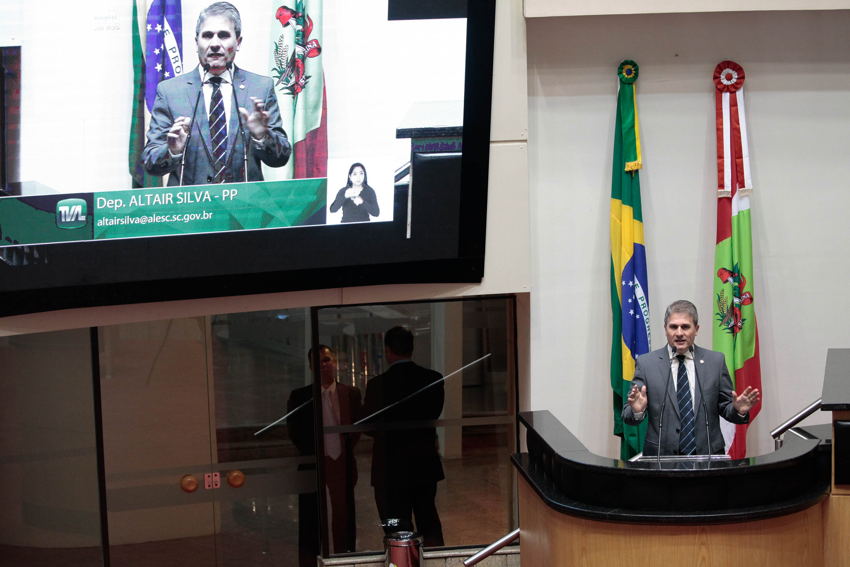 Deputado Altair Silva (PP). Sessão Ordinária.