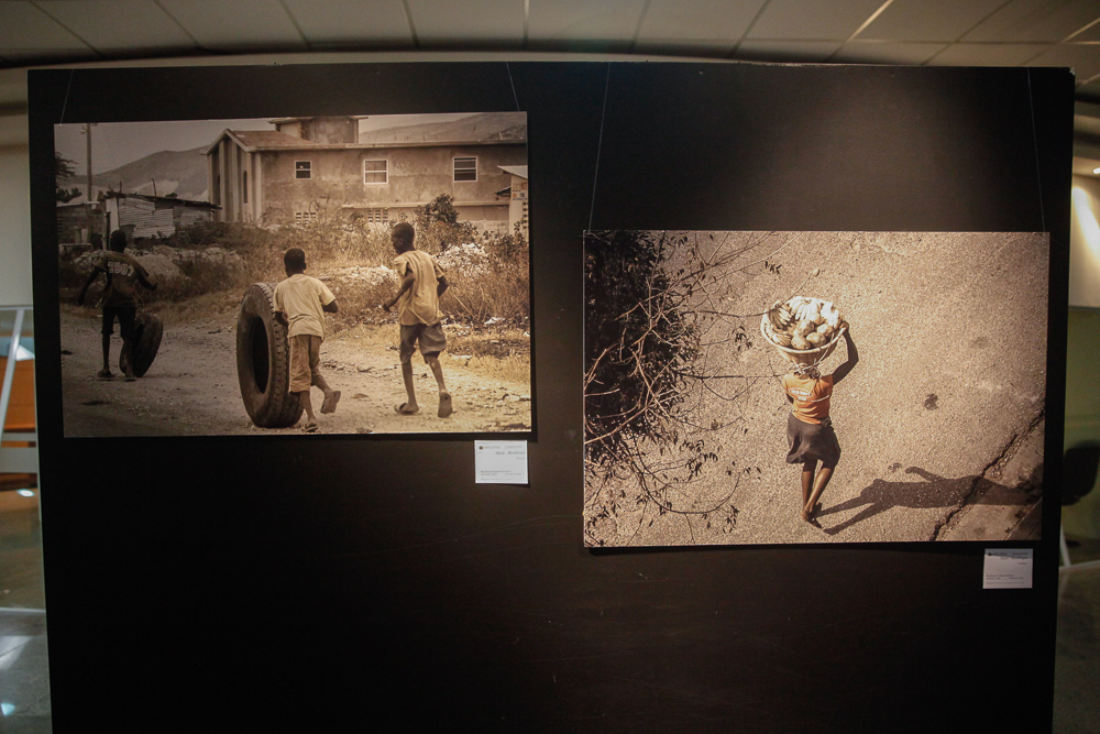 Exposição Fotográfica Haiti Bombagai - O Cotidiano dos haitianos em Porto Príncipe. Foto: Karina Ferreira / Agência AL