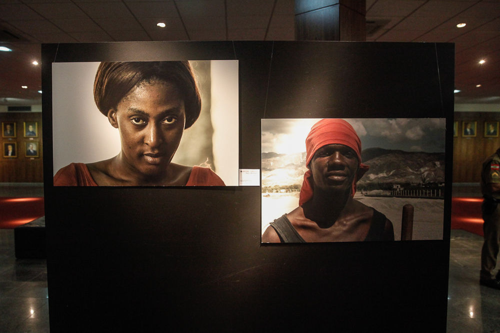 Exposição Fotográfica Haiti Bombagai - O Cotidiano dos haitianos em Porto Príncipe. Foto: Karina Ferreira / Agência AL
