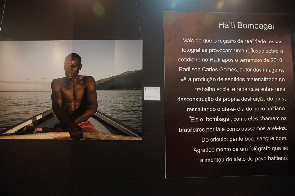 Exposição Fotográfica Haiti Bombagai - O Cotidiano dos haitianos em Porto Príncipe. Foto: Karina Ferreira / Agência AL