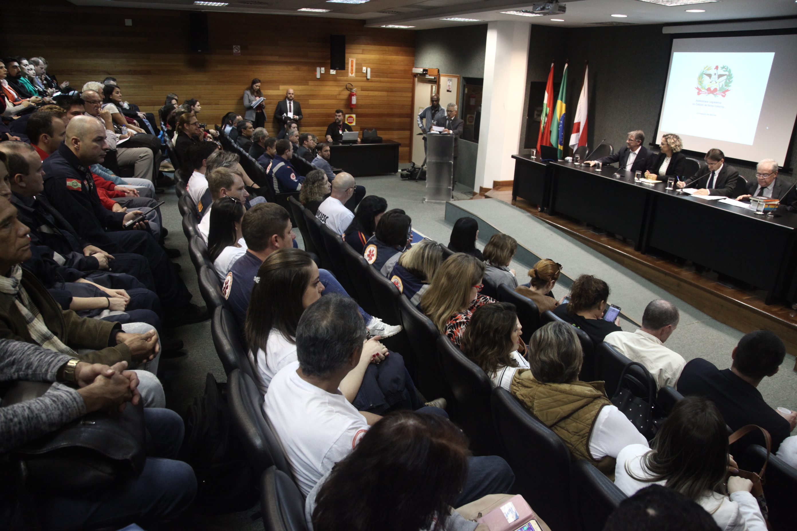 Audiência Pública Sobre Situação do SAMU/SC.