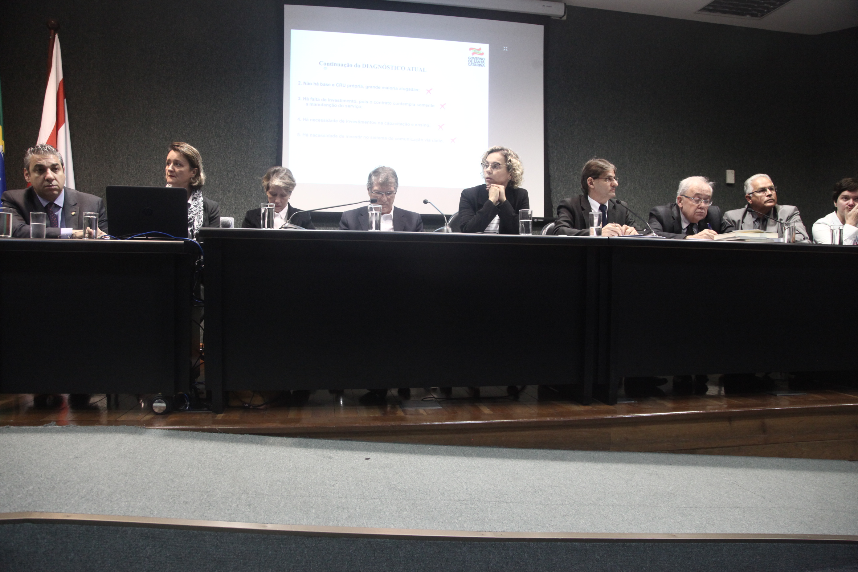 Audiência Pública Sobre Situação do SAMU/SC.